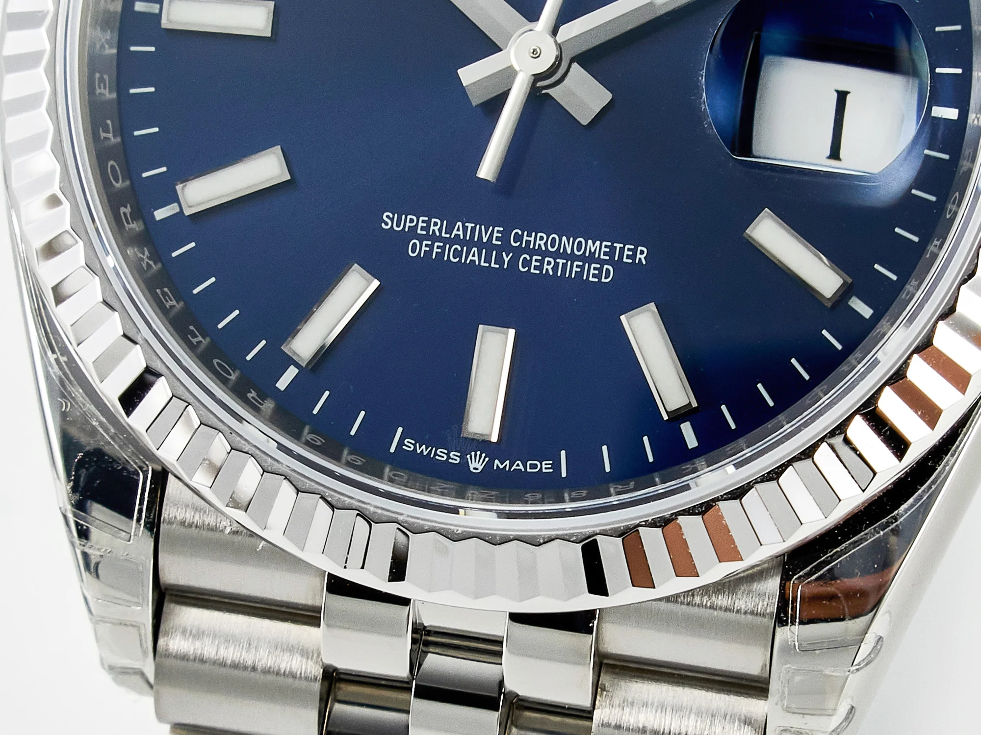 DateJust 36 126234 904L SS VSF 1:1 Best Edition Blue Dial on Jubilee Bracelet VS3235