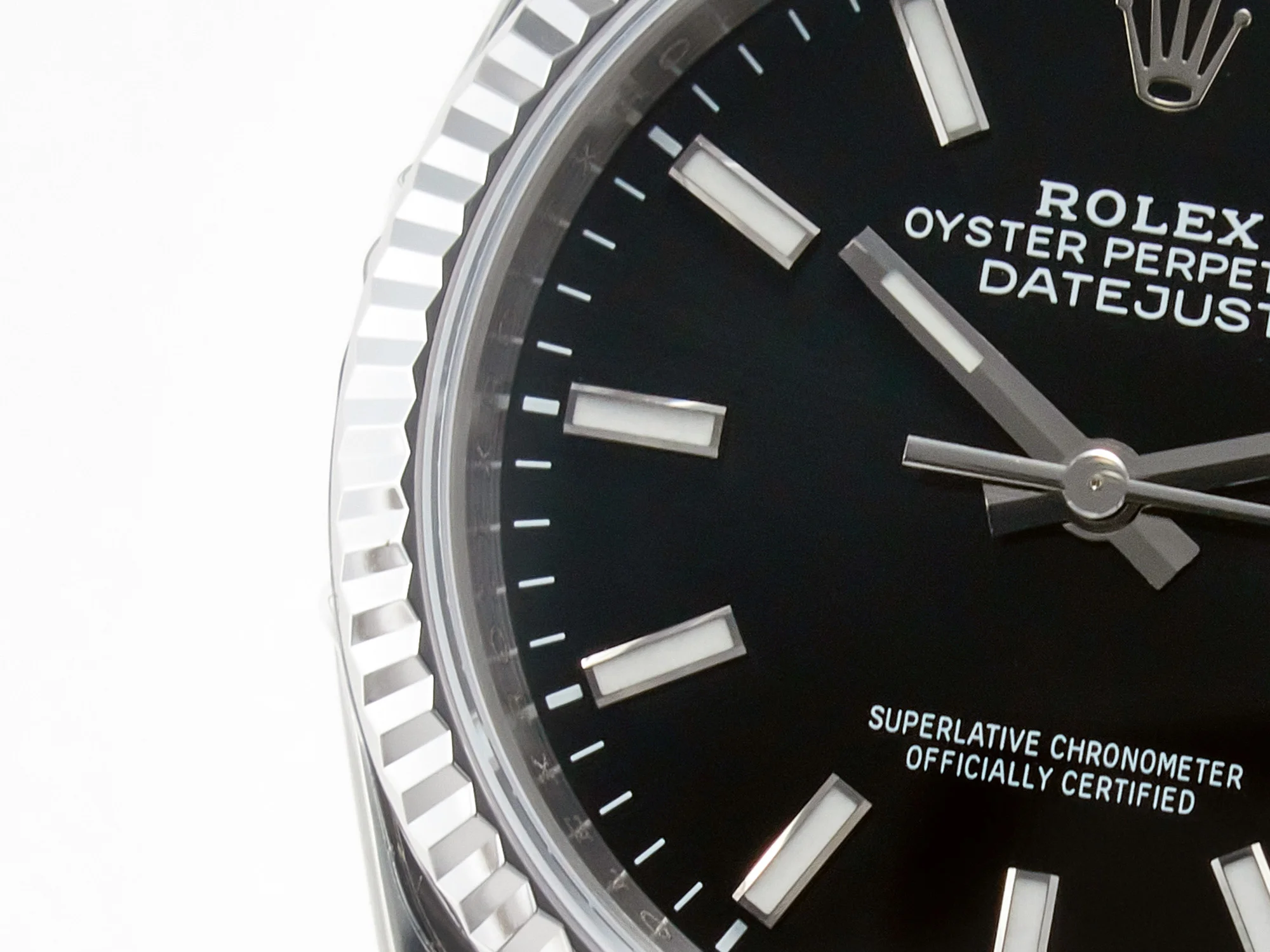 DateJust 36 SS 116234 VSF 1:1 Best Edition 904L Steel Black Stick Dial on Jubilee Bracelet VS3135