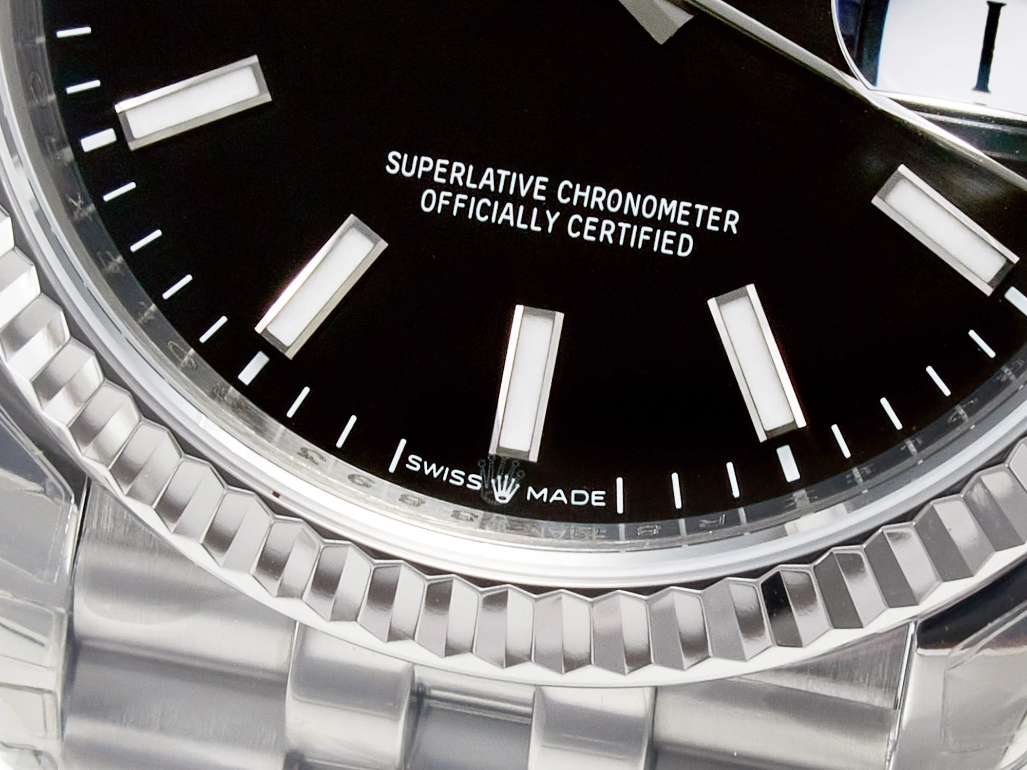 DateJust 36 SS 116234 VSF 1:1 Best Edition 904L Steel Black Stick Dial on Jubilee Bracelet VS3135