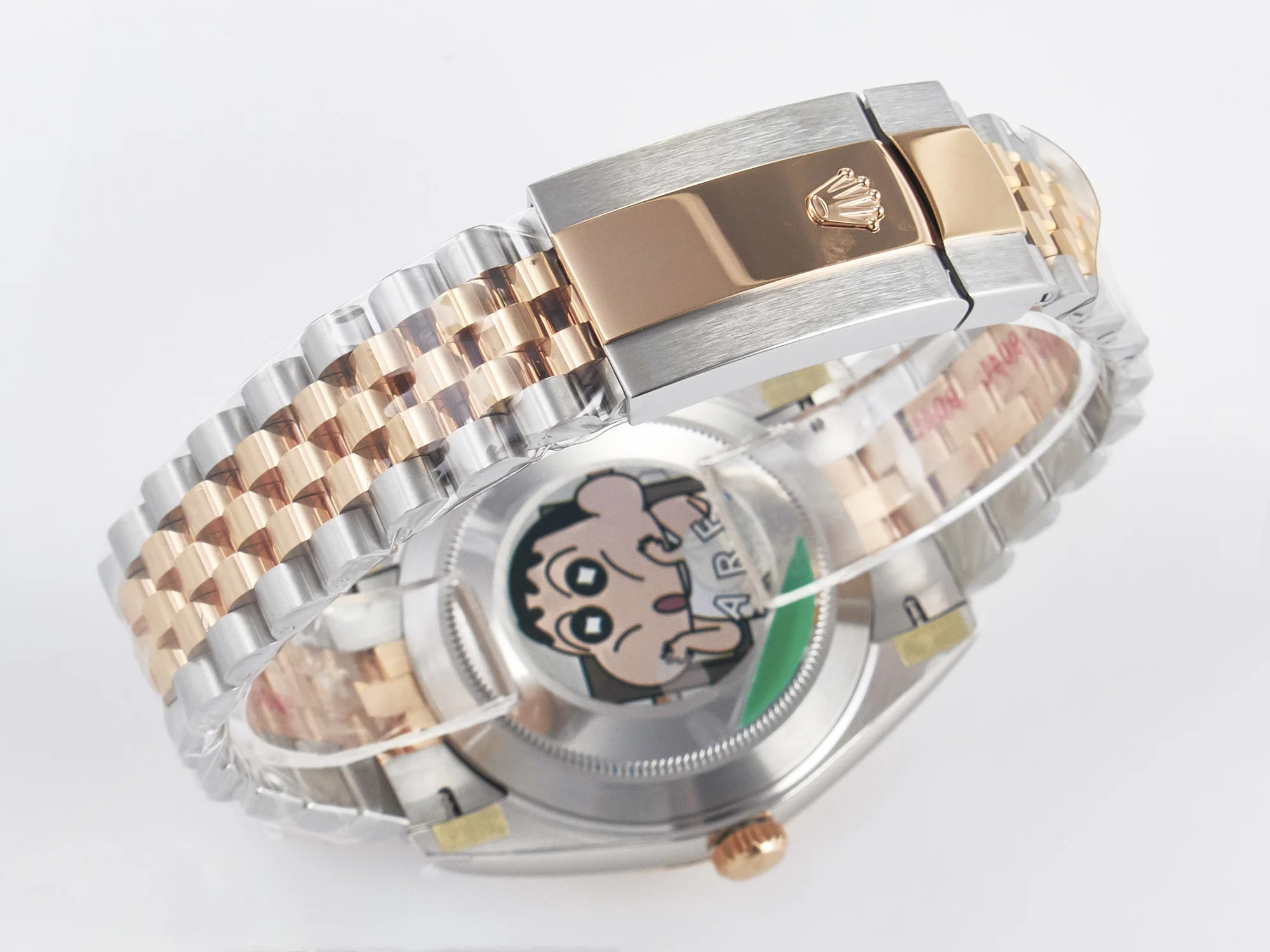 DateJust 41 126331 ARF 1:1 Best Edition 904L Steel Brown Diamonds Dial on SS/RG Jubilee Bracelet SH3235(Gain Weight)