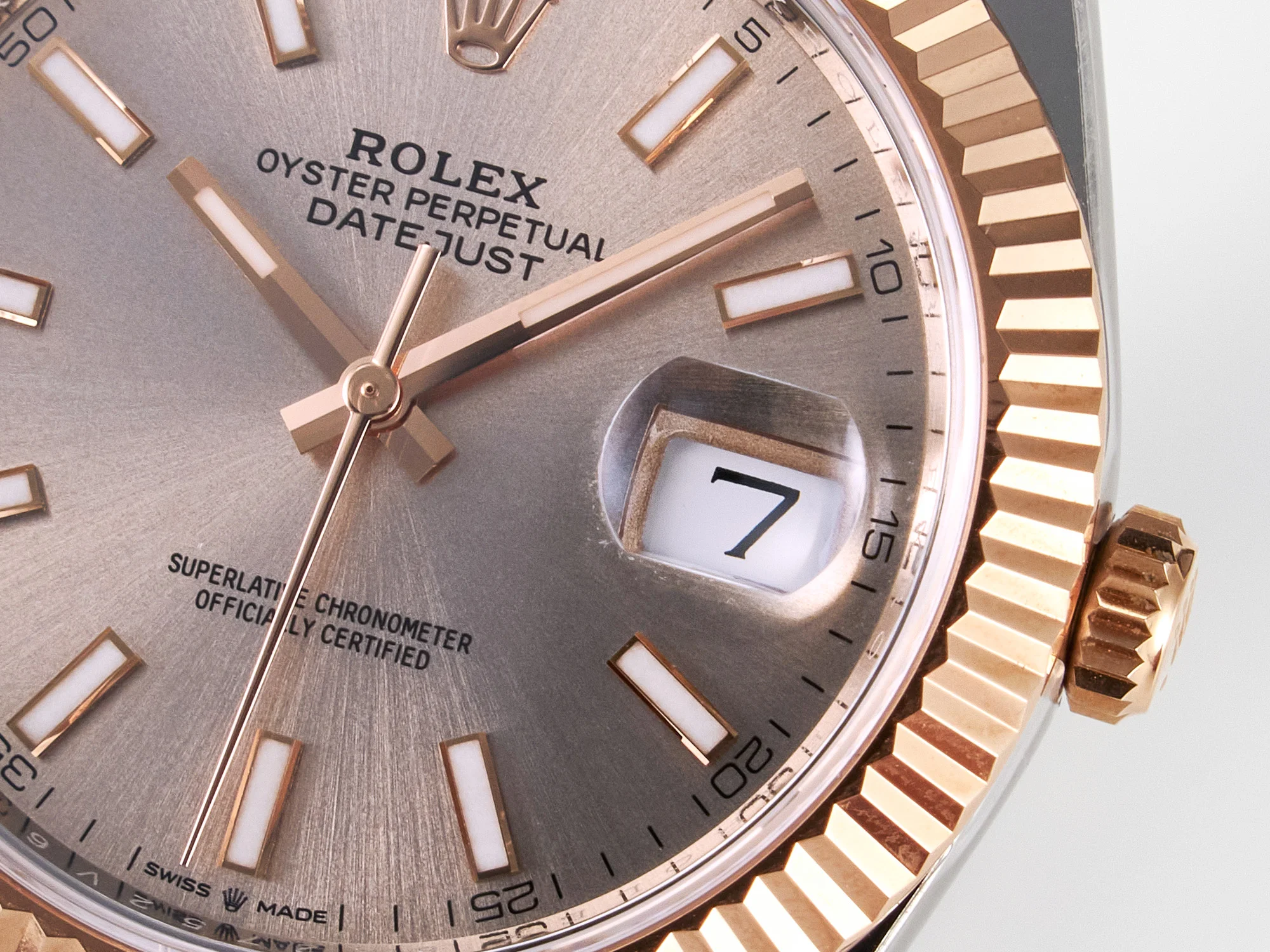 DateJust 41 126331 ARF 1:1 Best Edition 904L Steel RG Dial on SS/RG Jubilee Bracelet SH3235(Gain Weight)