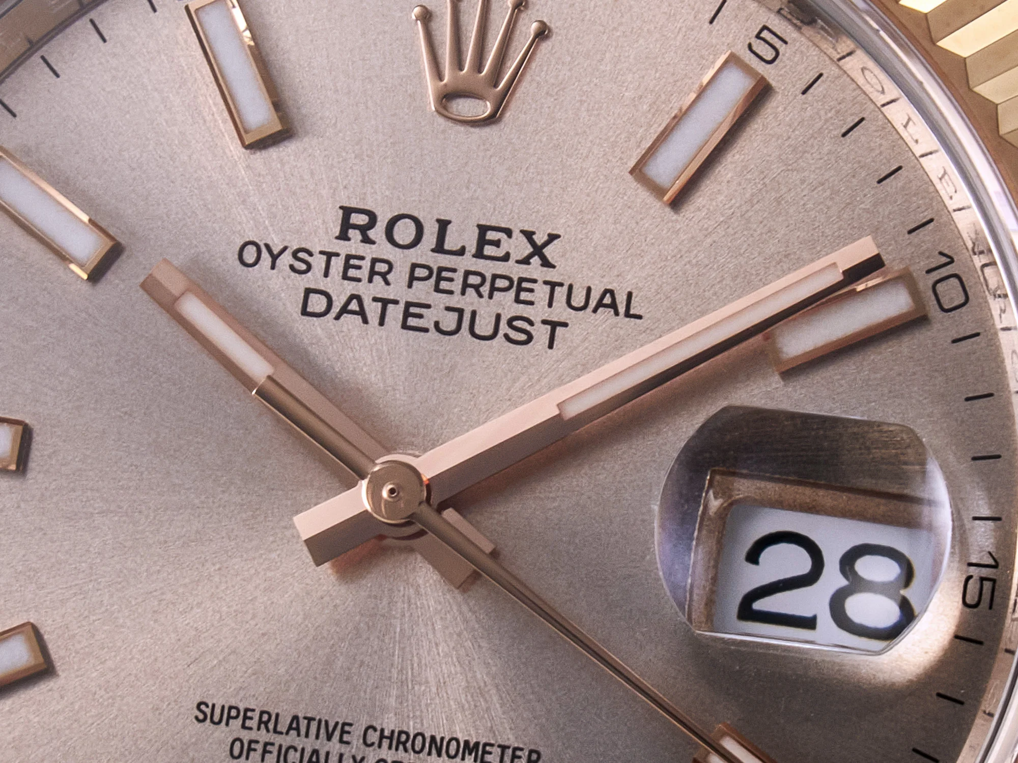 DateJust 41 126331 ARF 1:1 Best Edition 904L Steel RG Dial on SS/RG Oyster Bracelet SH3235(Gain Weight)