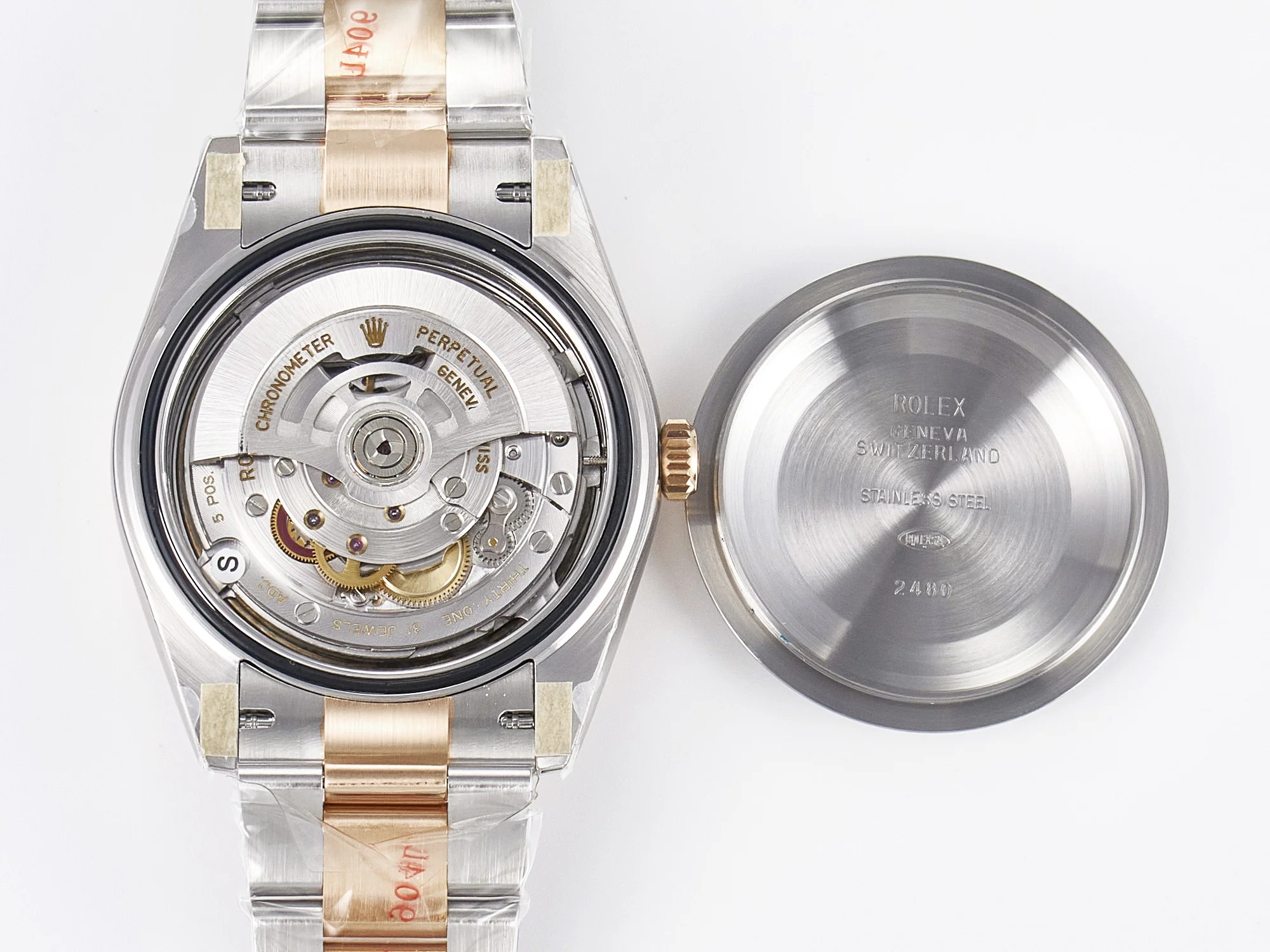 DateJust 41 126331 ARF 1:1 Best Edition 904L Steel RG Dial on SS/RG Oyster Bracelet SH3235(Gain Weight)