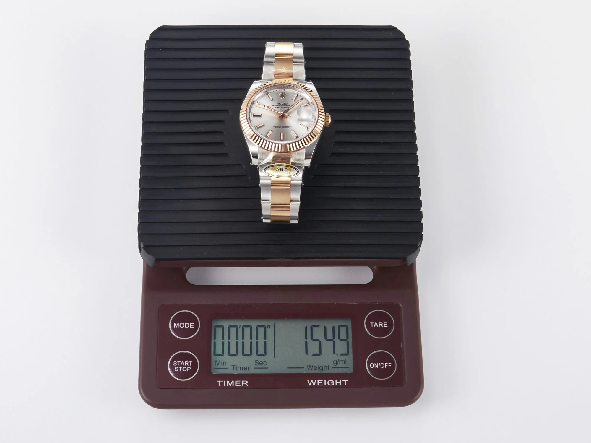 DateJust 41 126331 ARF 1:1 Best Edition 904L Steel Silver Dial on SS/RG Oyster Bracelet SH3235(Gain Weight)