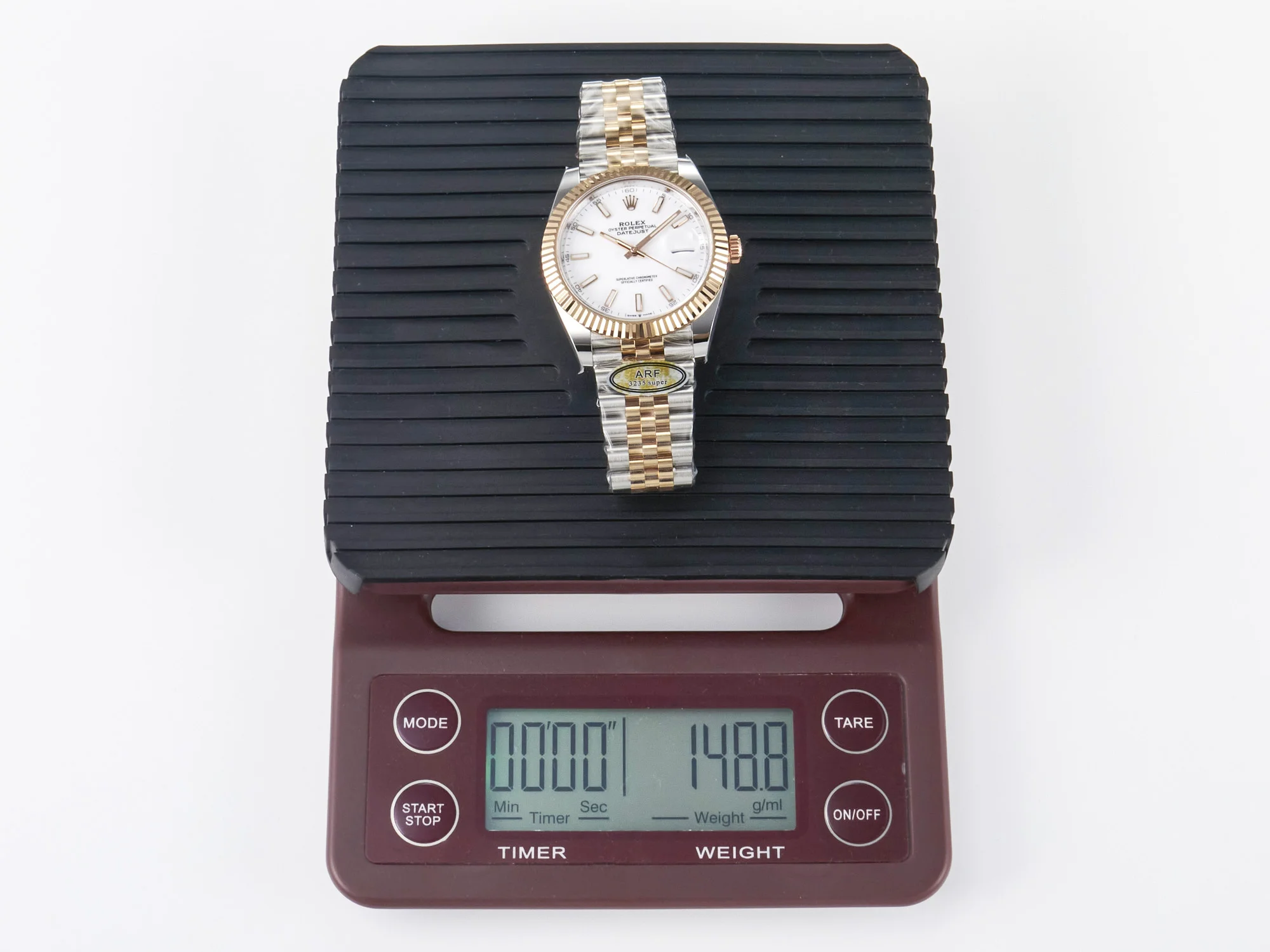 DateJust 41 126331 ARF 1:1 Best Edition 904L Steel White Dial on SS/RG Jubilee Bracelet SH3235(Gain Weight)