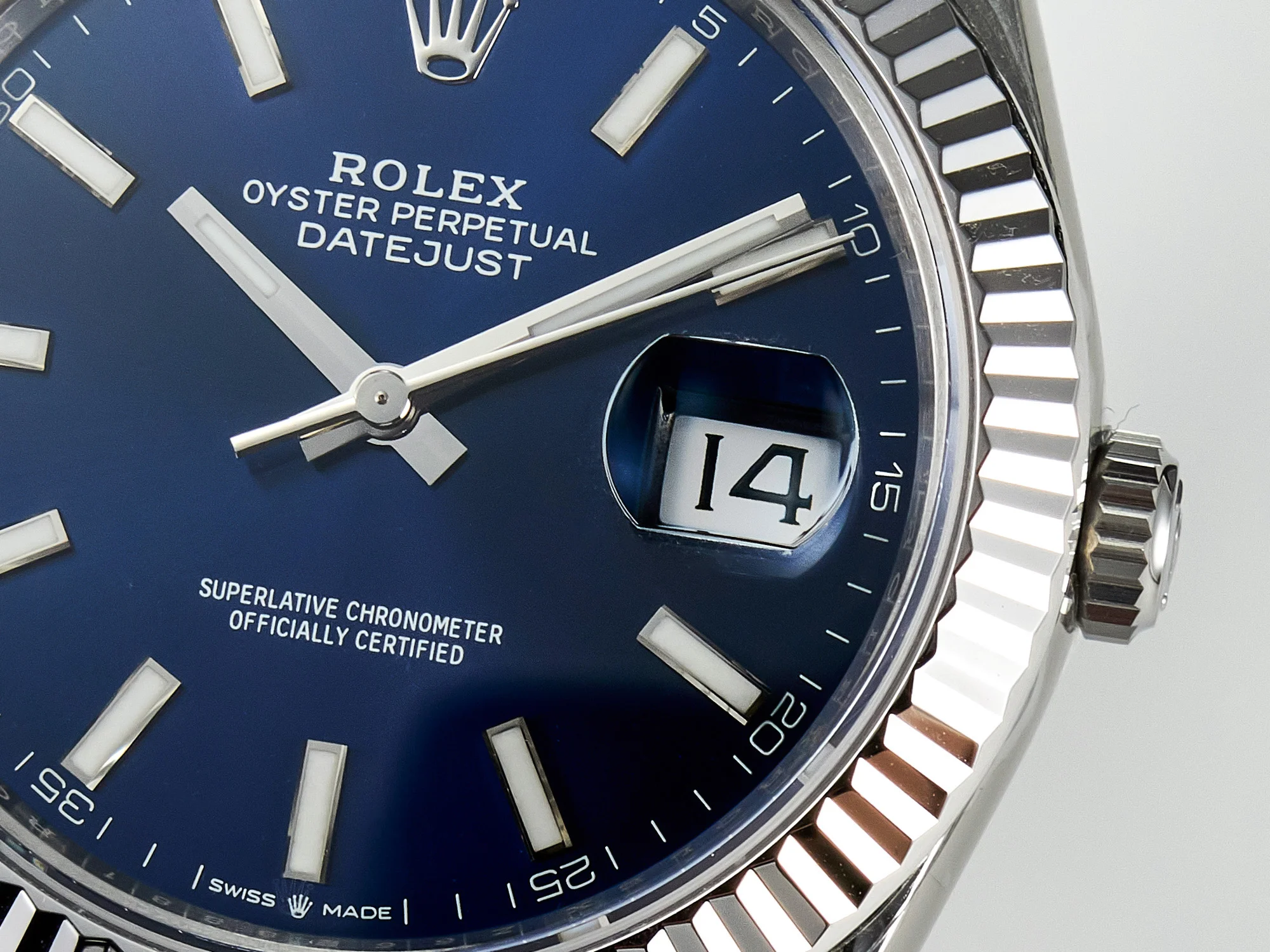 DateJust 41 126334 904L SS VSF 1:1 Best Edition Blue Dial on Jubilee Bracelet VS3235 V2 (133g)