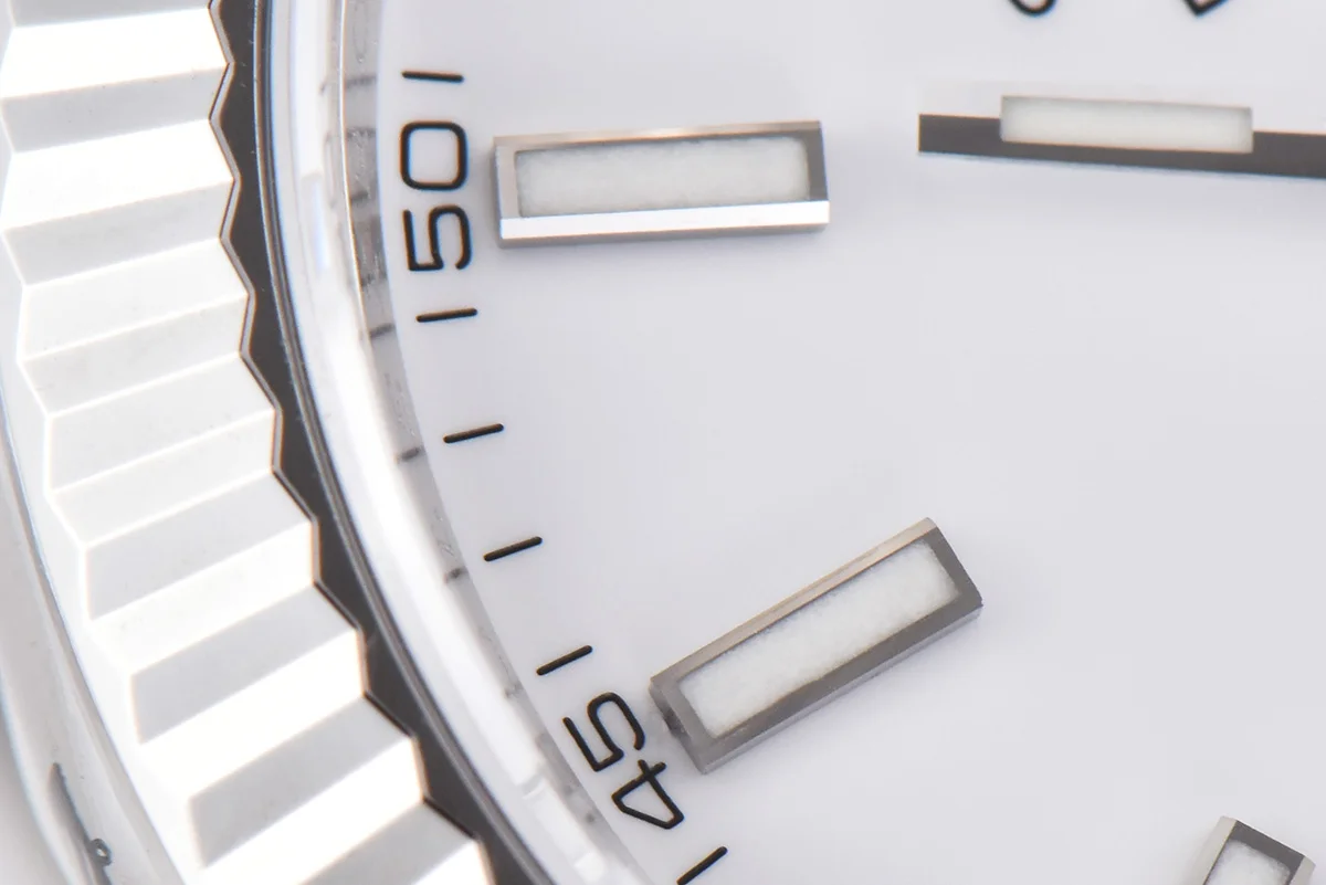 Datejust 41 126334 White Dial Stick Markers on Oyster Bracelet