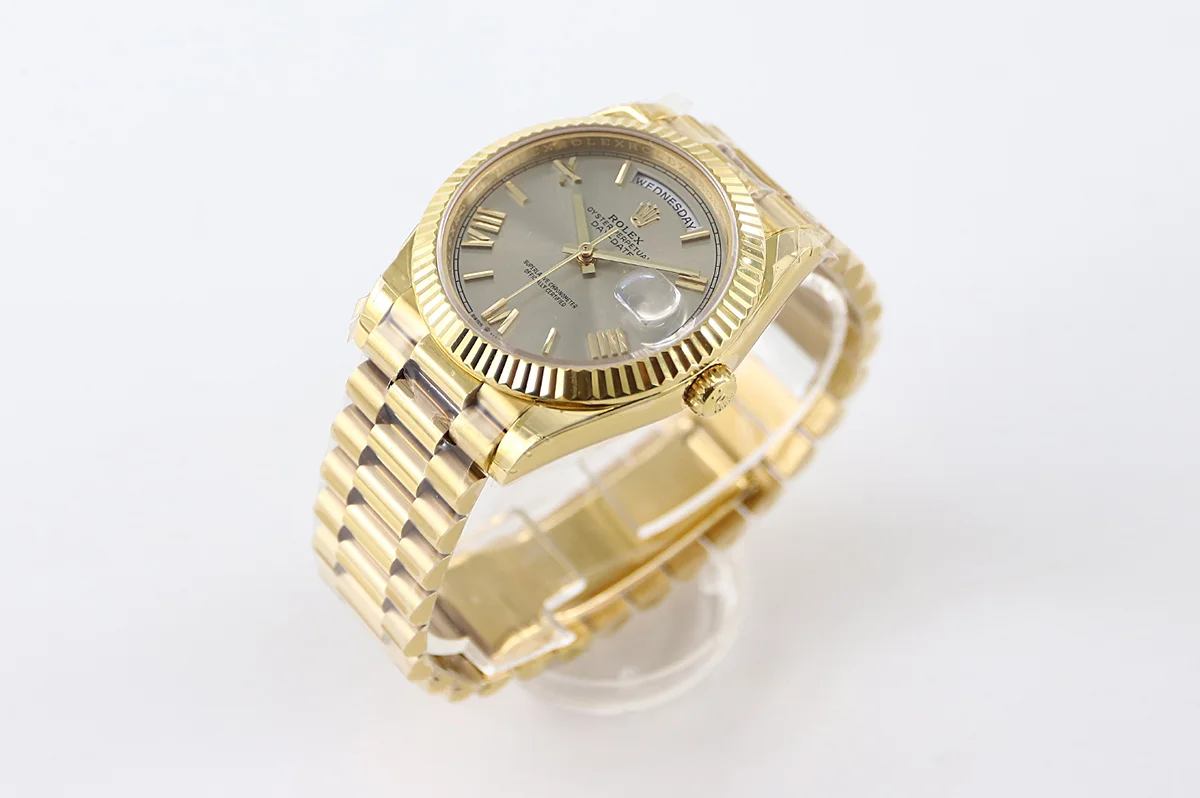 Day-Date 40 228238 Silver Dial in Yellow Gold