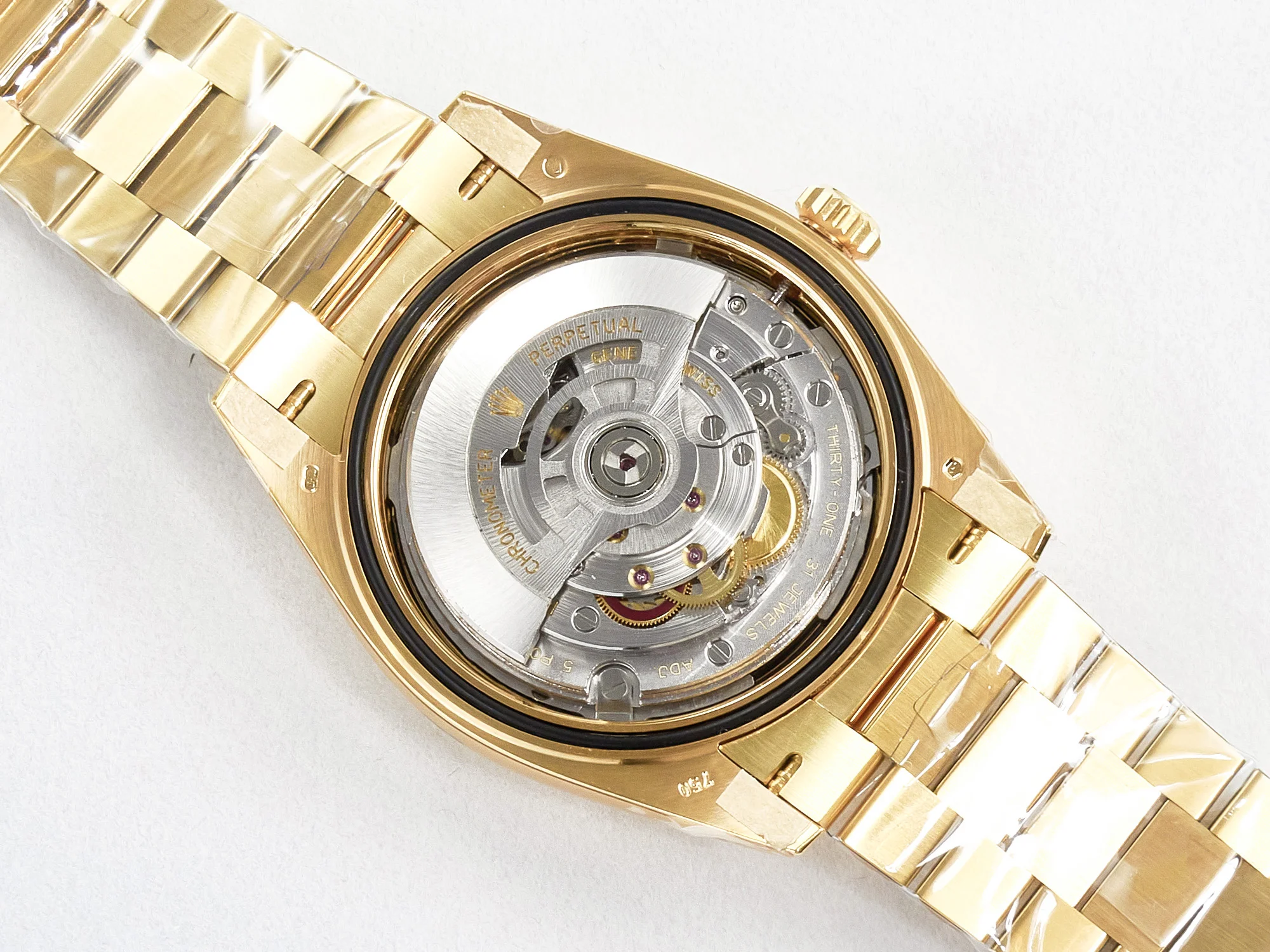 Day Date 40 YG 228238 ARF 1:1 Best Edition YG Roman Dial on President Bracelet VR3255