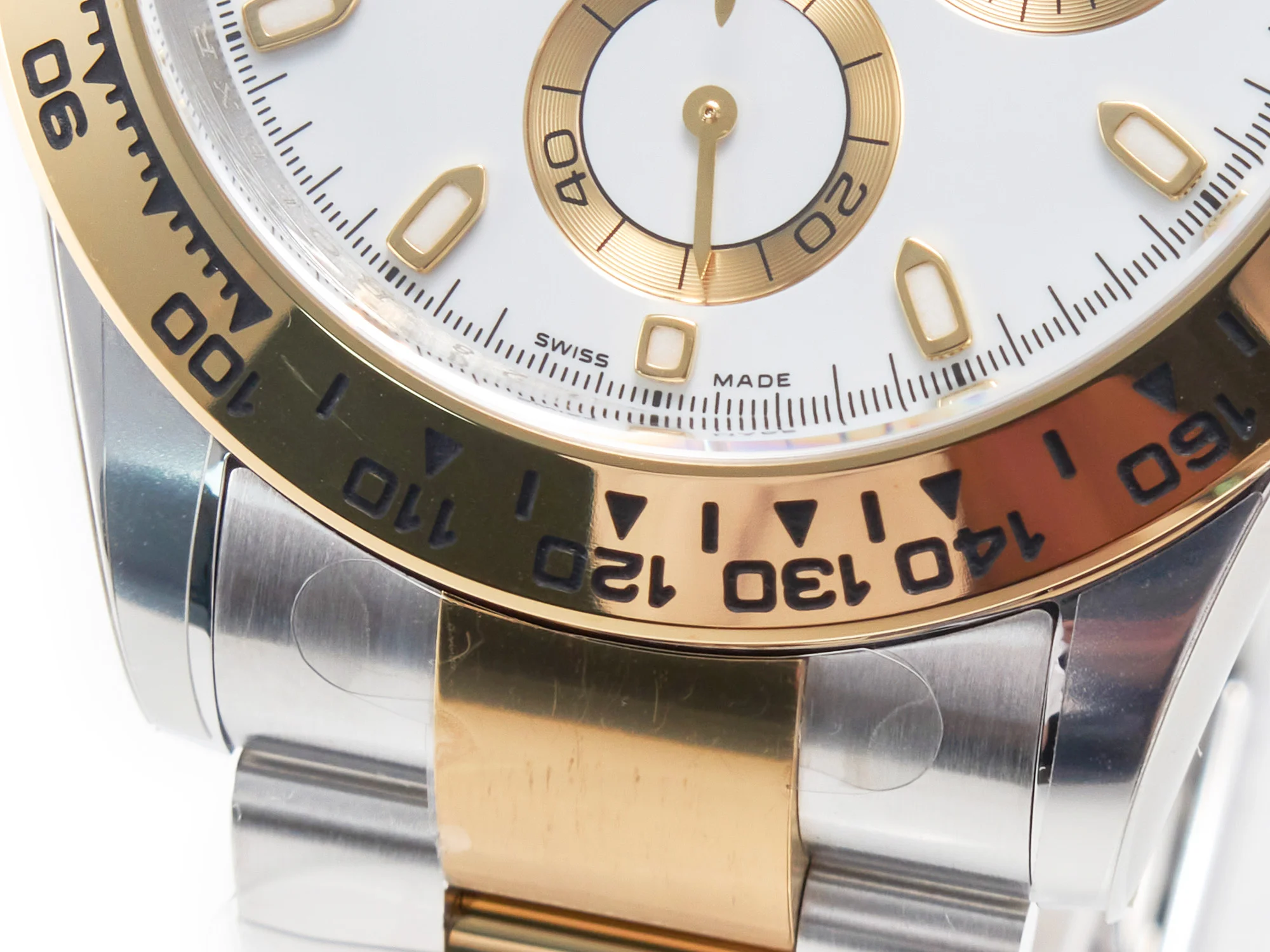 Daytona 116503 Clean 1:1 Best Edition 904L SS Case and Bracelet White Dial SA4130