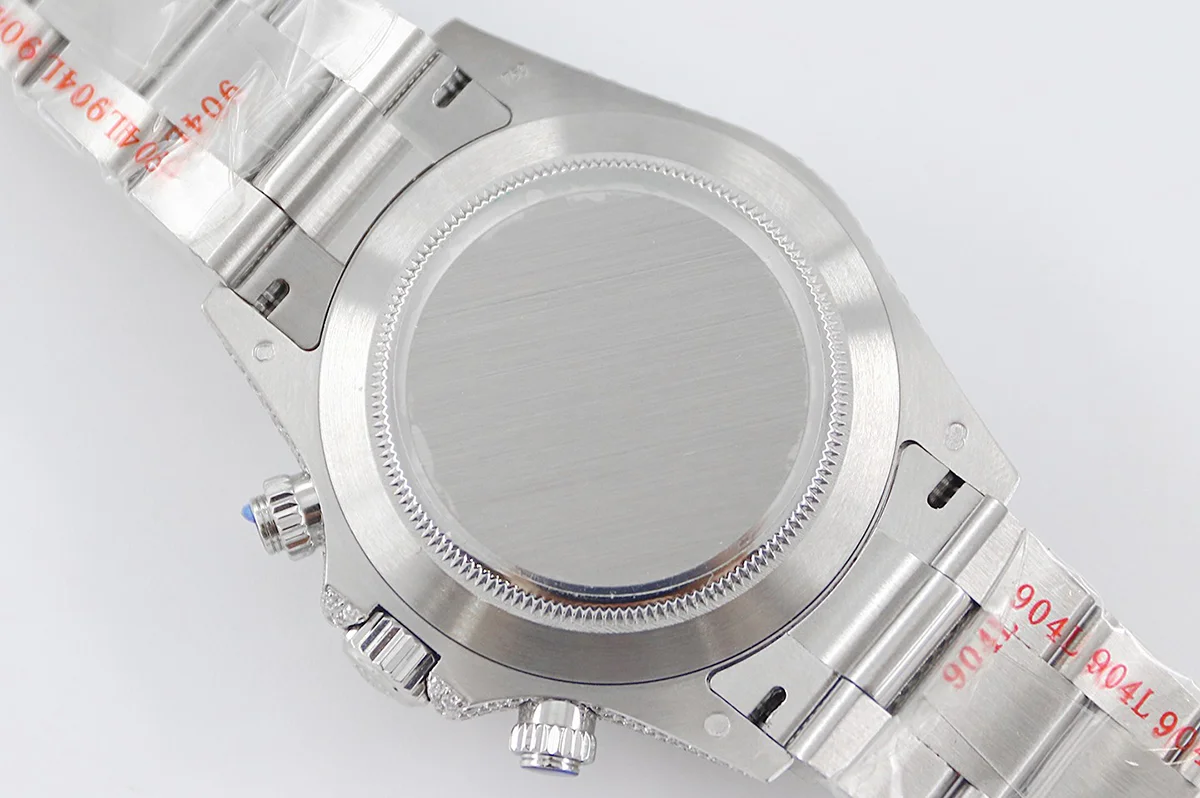 Daytona 116505 Diamond Paved Dial with Arabic Marker in Steel