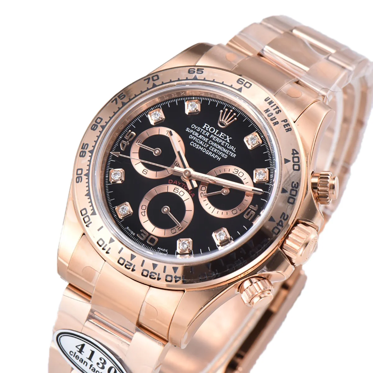 Daytona 126505 Black Dial in Everose Gold