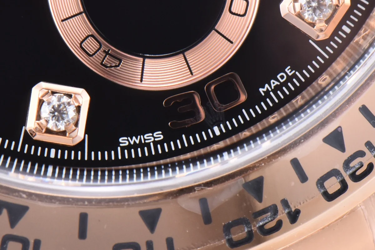 Daytona 126505 Black Dial in Everose Gold
