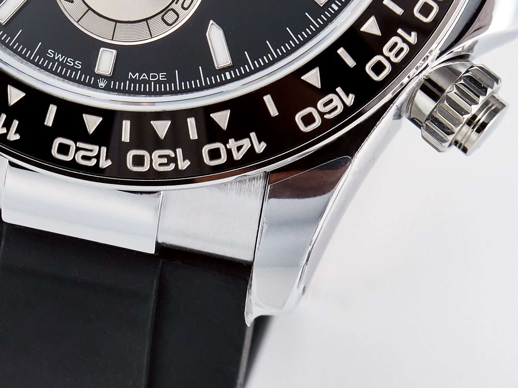 Daytona 126519 QF 1:1 Best Edition Black/Silver Dial on Oysterflex Strap SH4131 V6(Gain Weight)