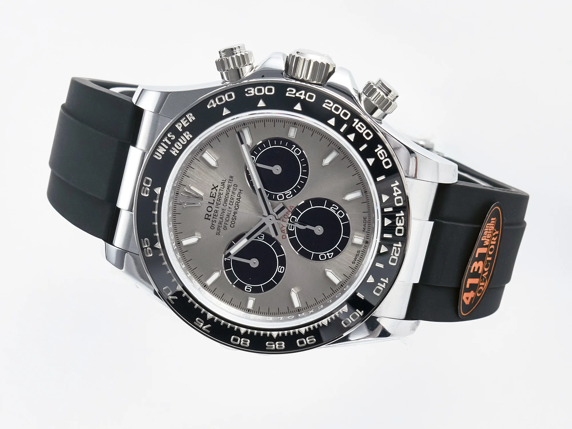 Daytona 126519 QF 1:1 Best Edition Gray/Black Dial on Oysterflex Strap SH4131 V6(Gain Weight)