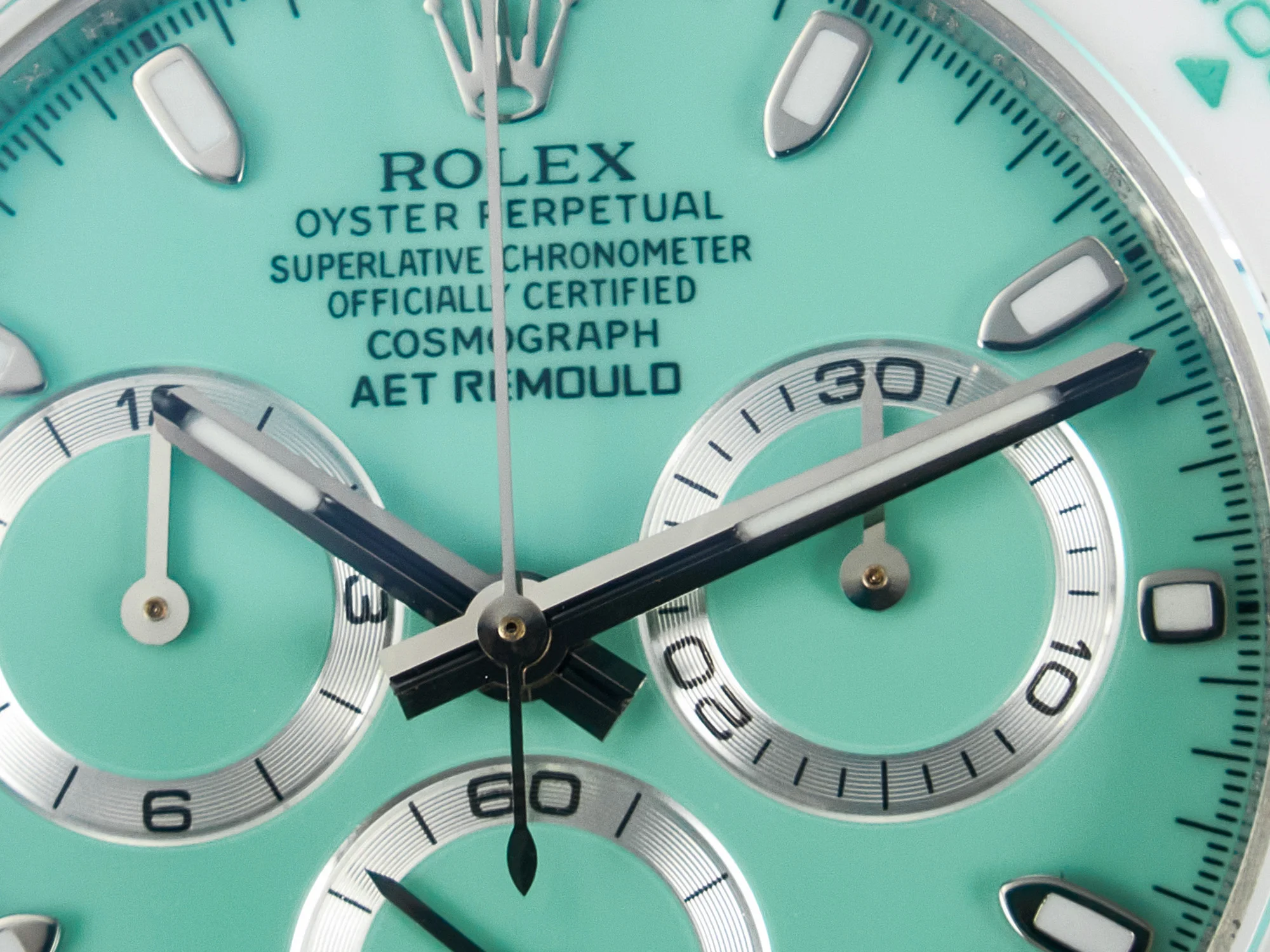 Daytona AET White Solid Ceramic Case and Bracelet Avocado Green Dial N6F 1:1 Best Edition DD4801