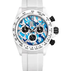 Daytona DIW Military Blue Dial in Ceramic
