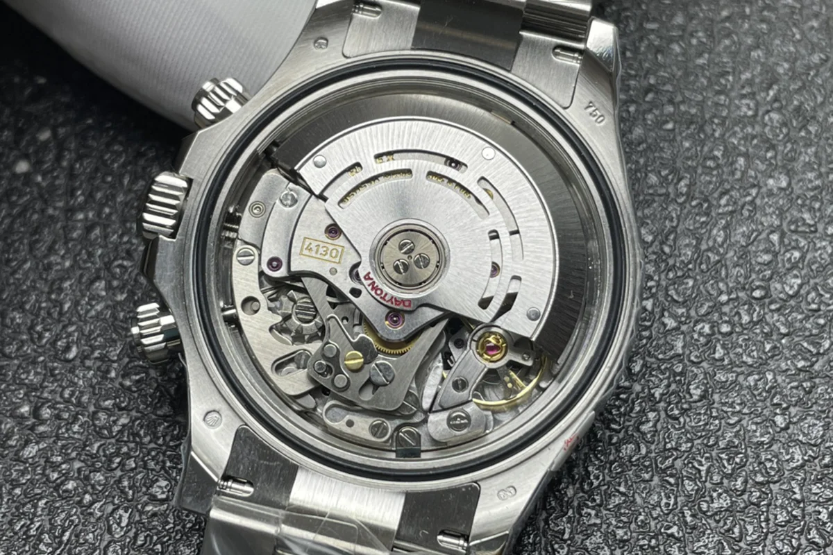 Daytona Lime Green Racing Dial in White Gold