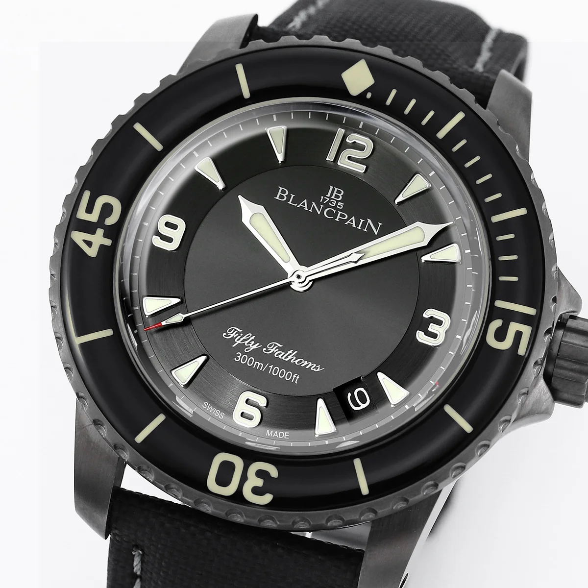 Fifty Fathoms Automatique Black Dial Ref. 5015 1130 52A