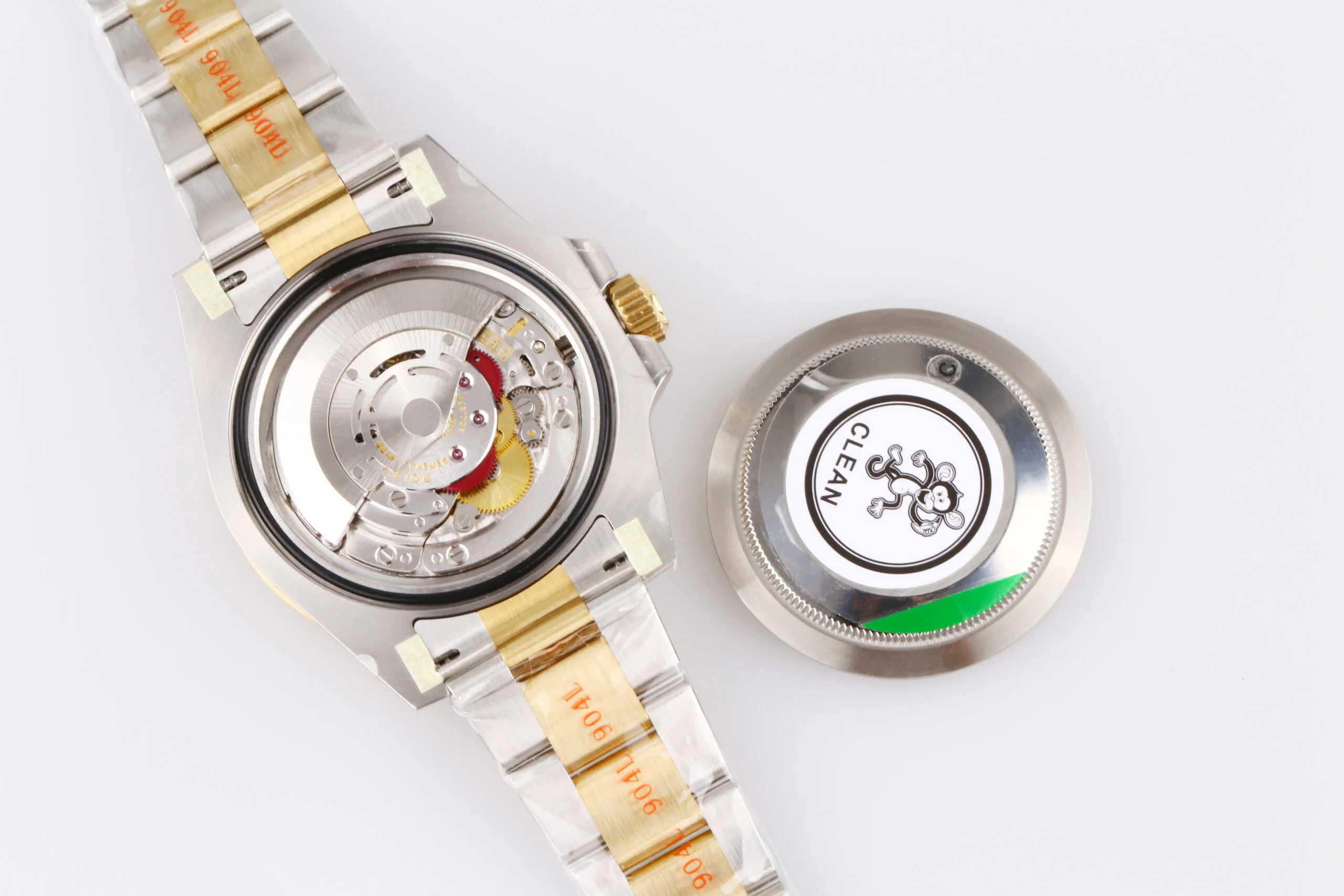GMT Master II 116713LN in Yellow Gold and Steel
