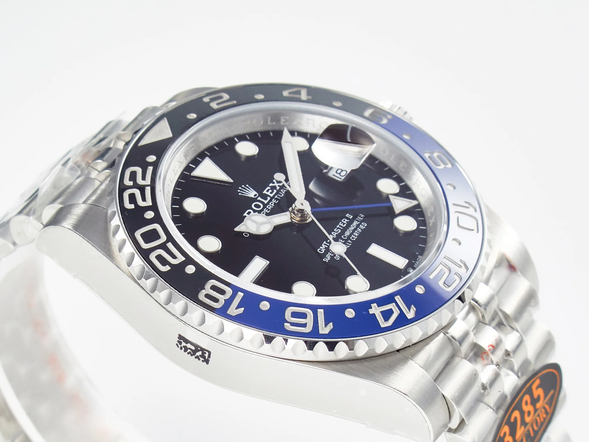 GMT-Master II 126710 BLNR Blue/Black Ceramic QF 1:1 Best Edition on Jubilee Bracelet VR3285 CHS