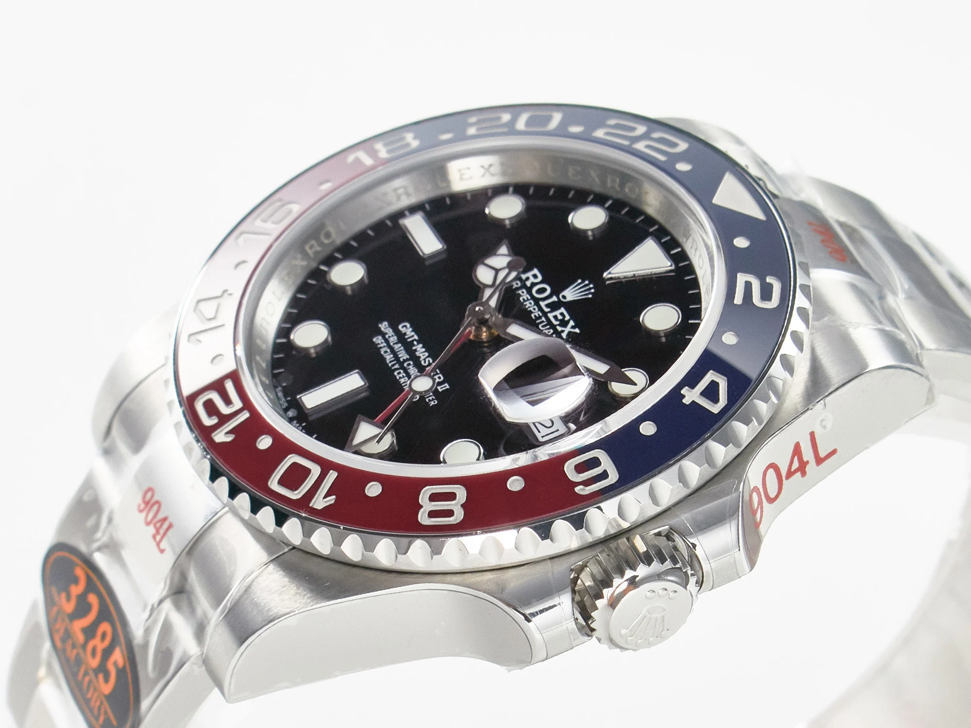 GMT-Master II 126710 BLRO Blue/Red Ceramic QF 1:1 Best Edition on Oyster Bracelet VR3285 CHS