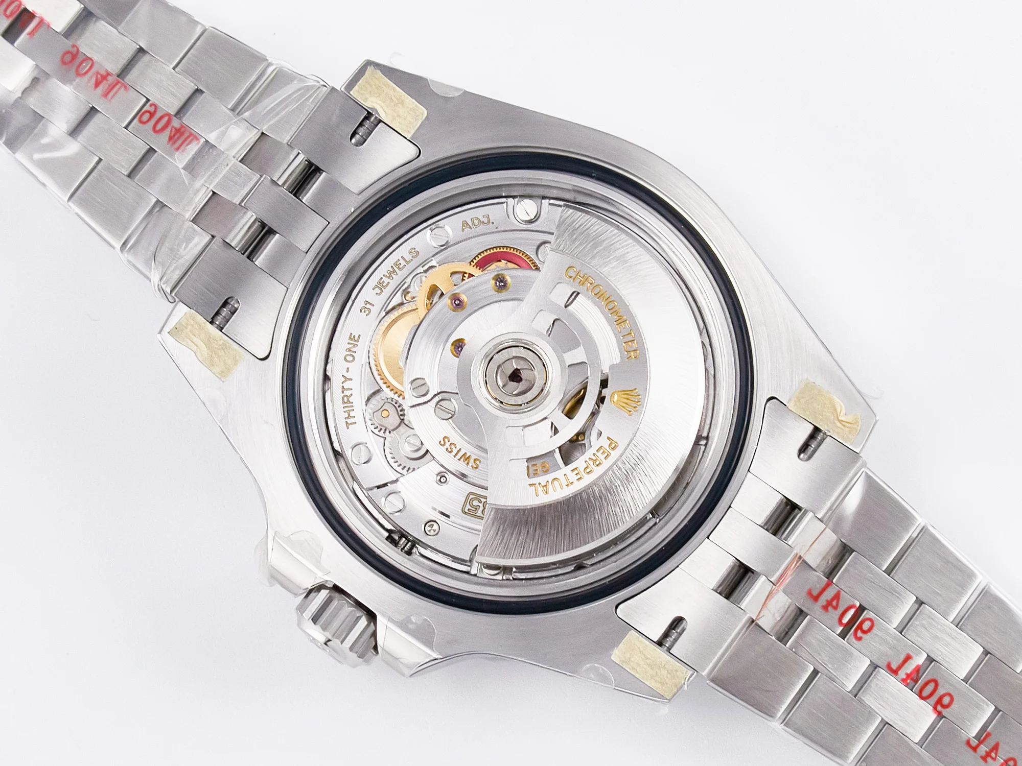 GMT-Master II 126710 GRNR Black/Gray Ceramic 904L Steel ARF 1:1 Best Edition on Jubilee Strap SH3285