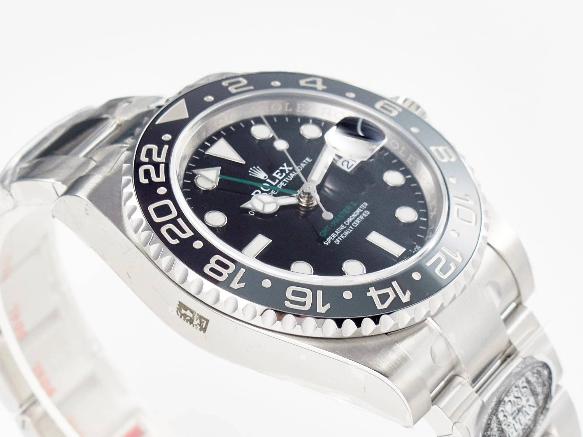 GMT-Master II 126710 GRNR Black/Gray Ceramic 904L Steel Clean 1:1 Best Edition on Oyster Strap DD3285