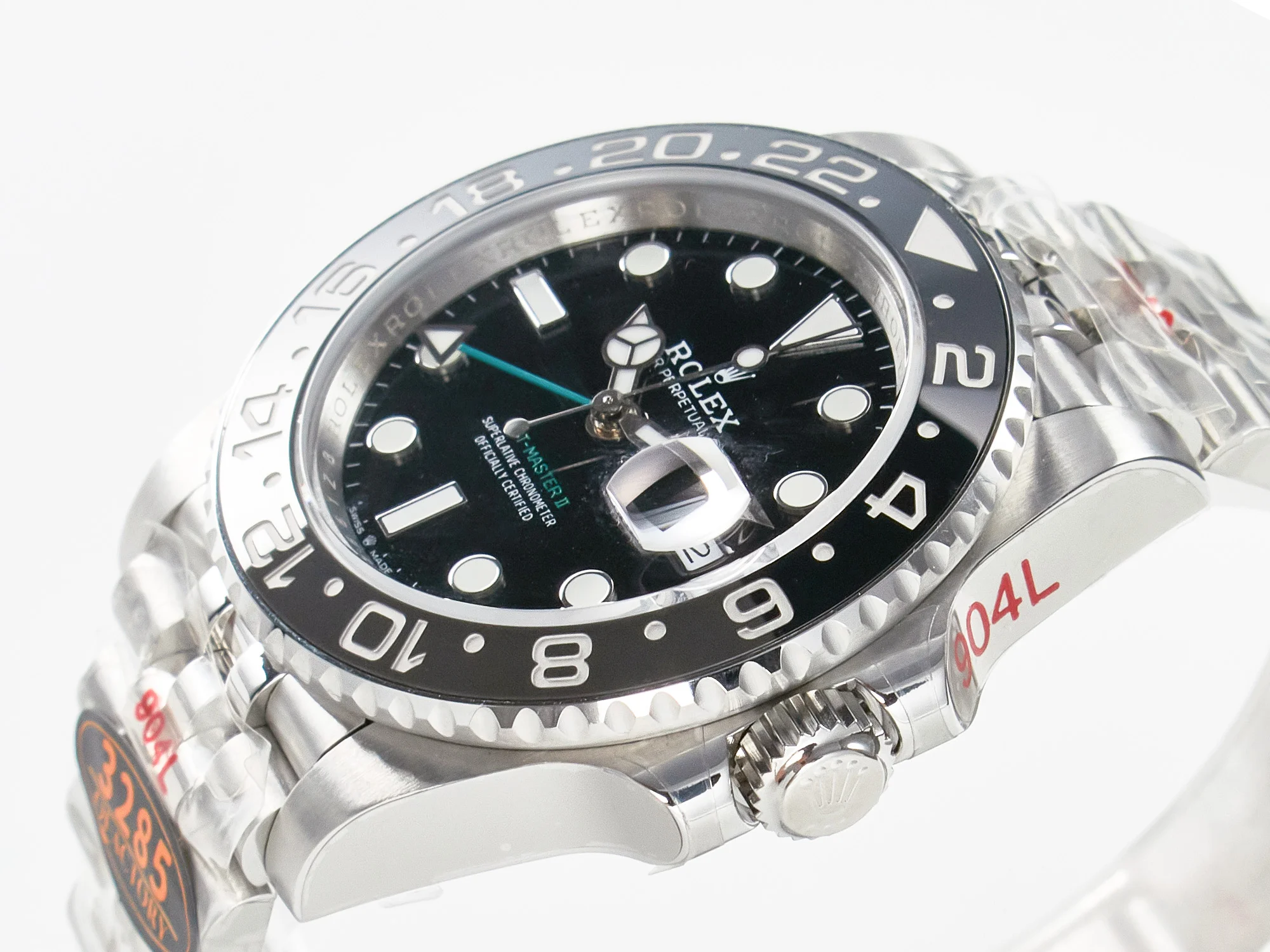 GMT-Master II 126710 GRNR Black/Grey Ceramic QF 1:1 Best Edition on Jubilee Bracelet VR3285 CHS