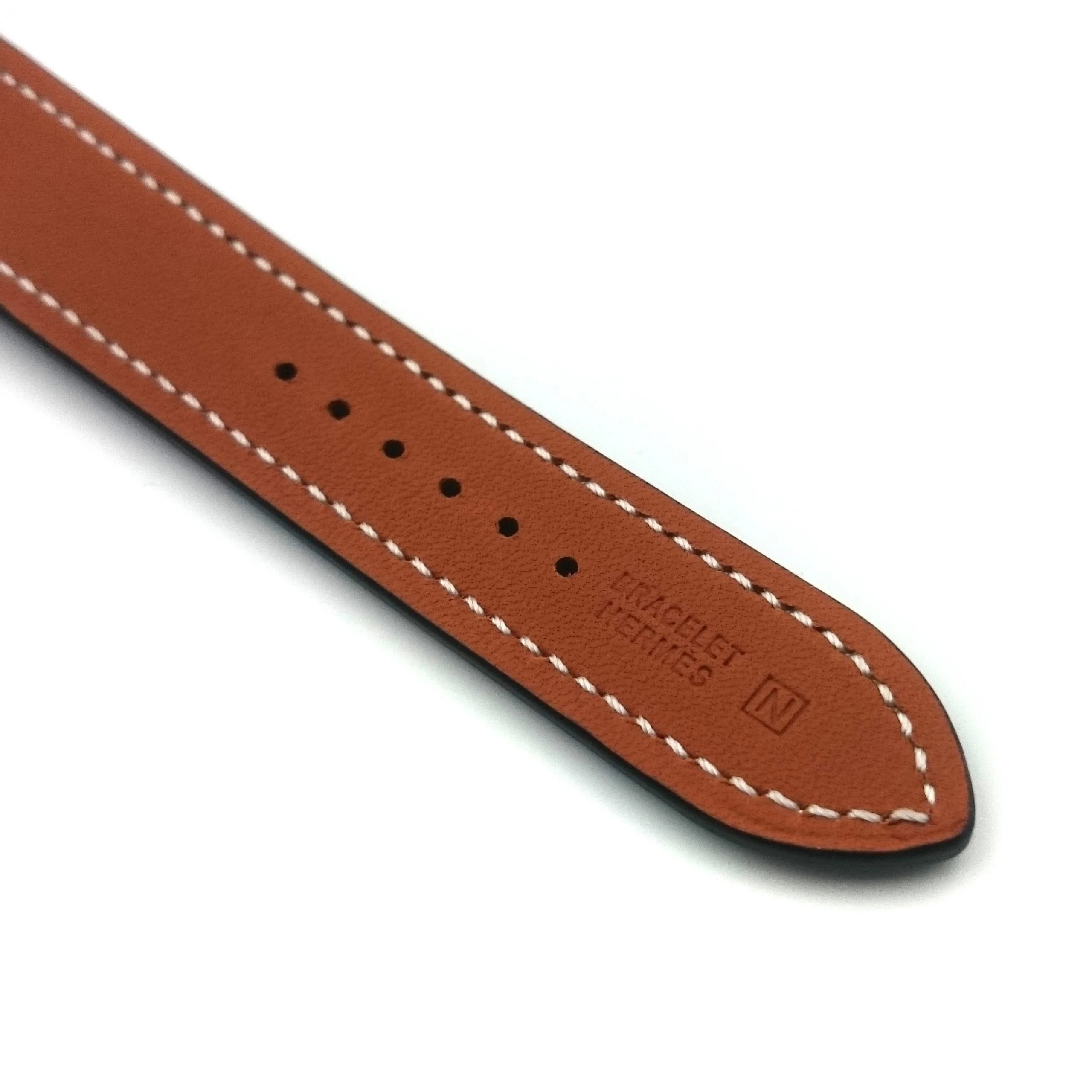 Heure H Steel with Diamond Bezel and Markers on Violet Epsom Leather Strap