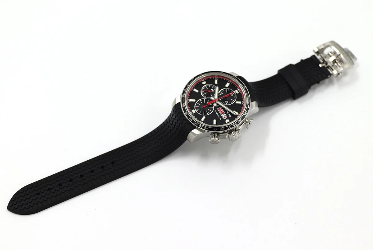 Mille Miglia GTS Chrono Black Dial in Steel