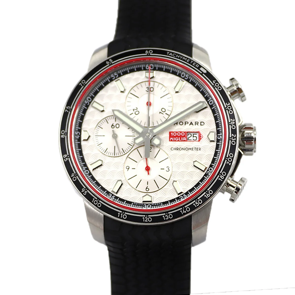 Mille Miglia GTS Chrono White Dial in Steel