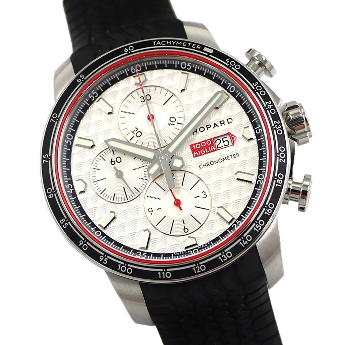 Mille Miglia GTS Chrono White Dial in Steel
