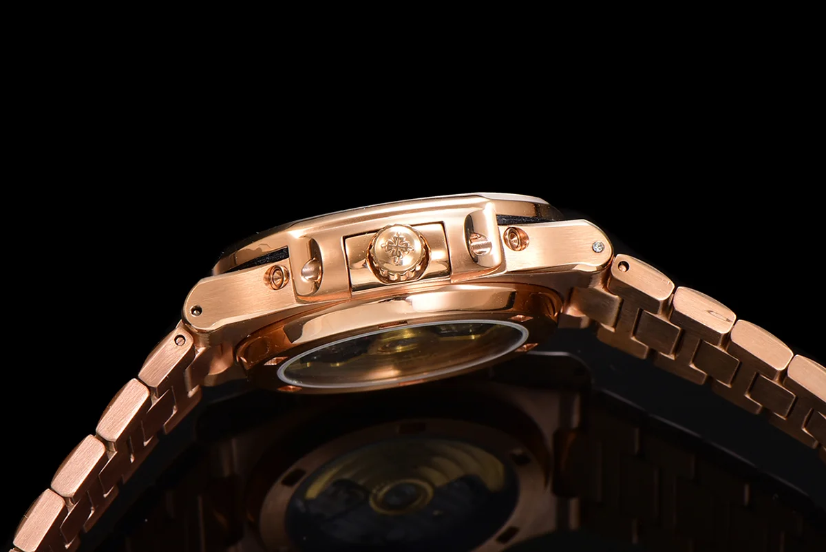 Nautilus 5740 Brown Dial in Rose Gold