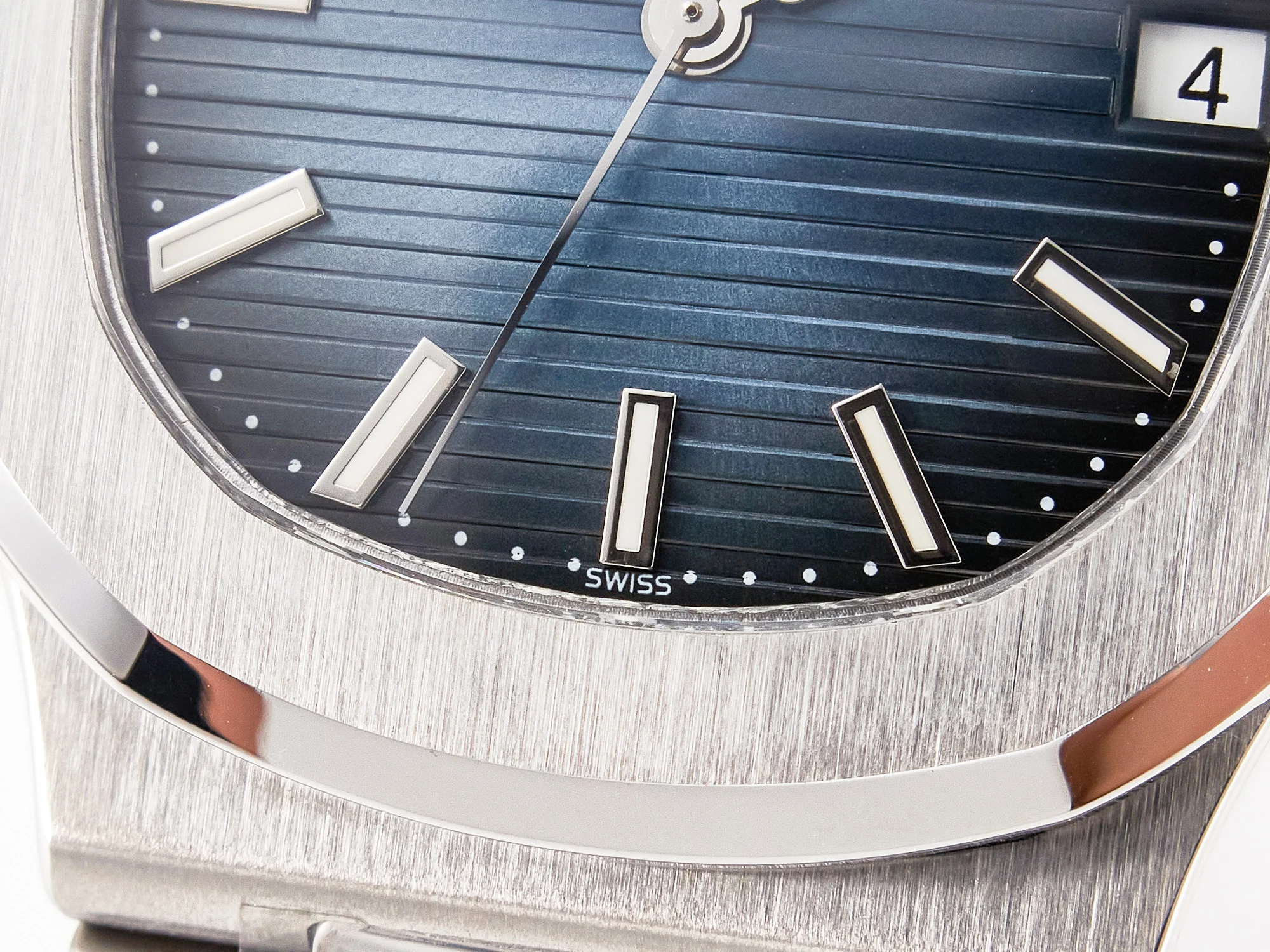 Nautilus Jumbo 5711 JJF 1:1 Best Edition Blue Textured Dial On SS Bracelet A324 V3