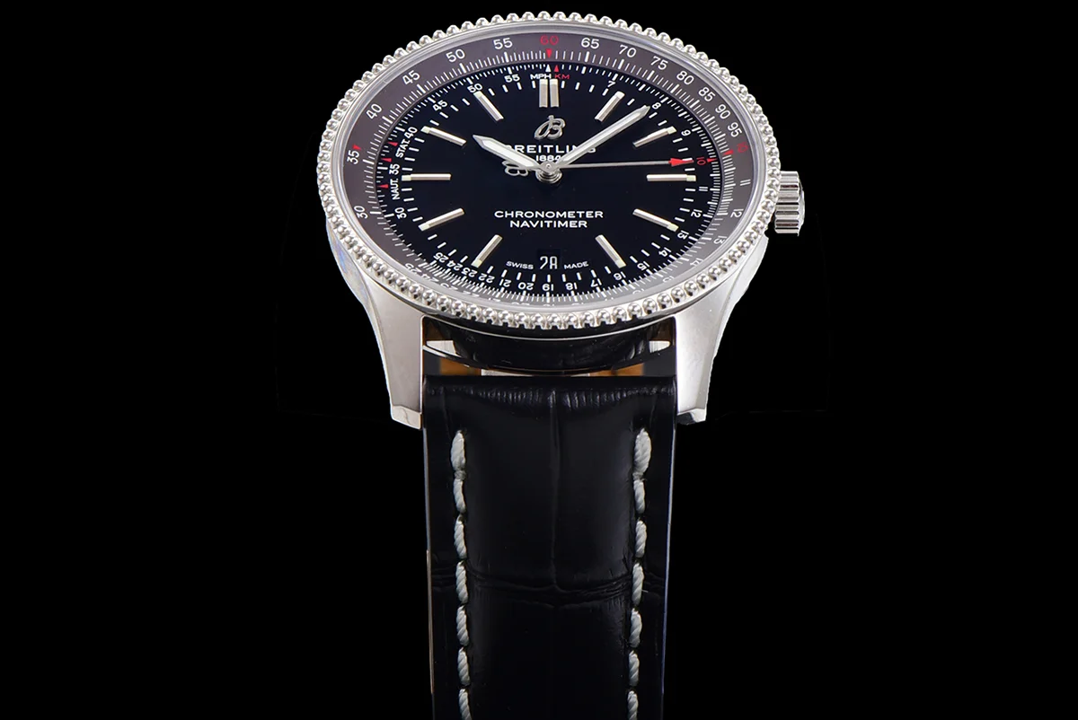 Navitimer Automatic 41 Black Dial in Steel