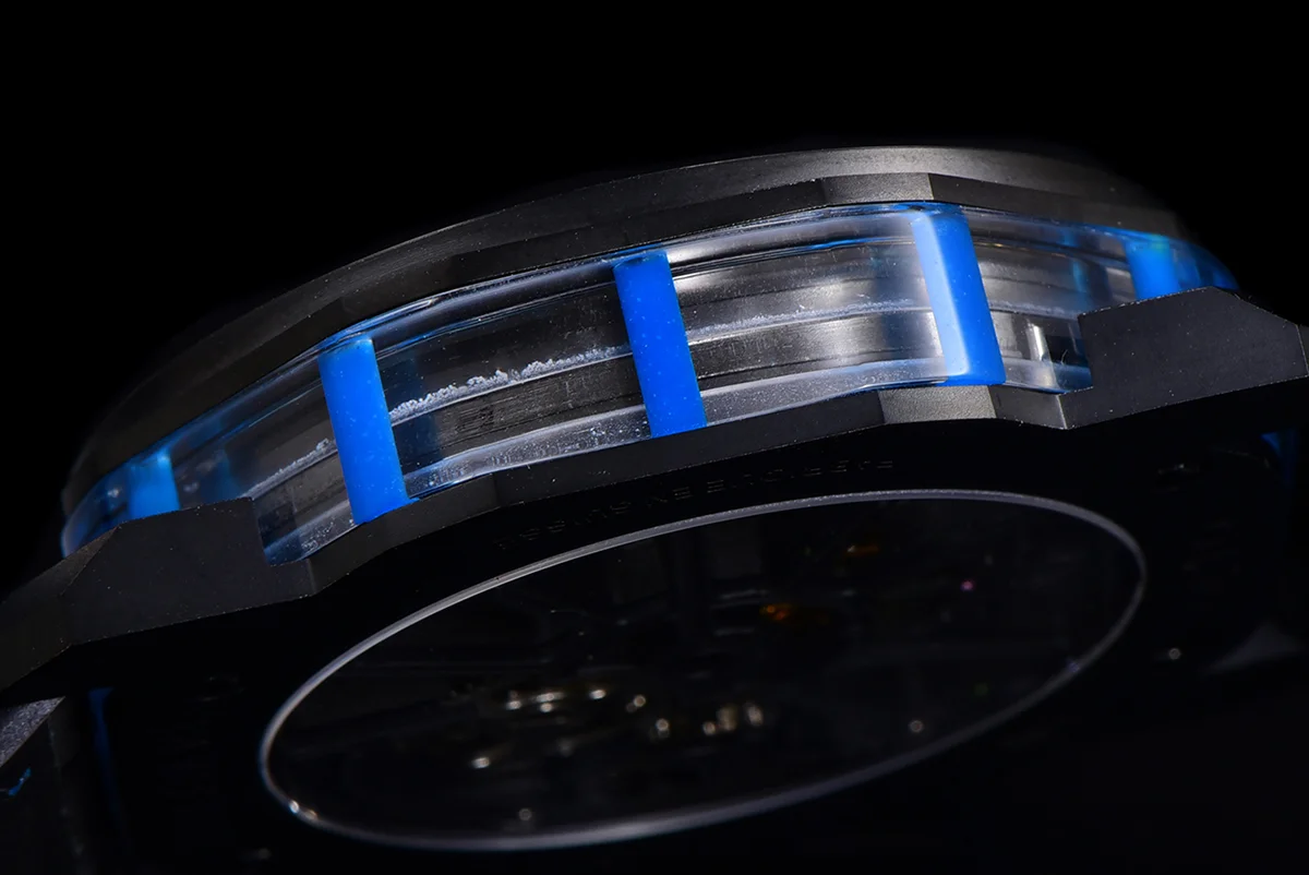 Octo Roma Watch with Blue Markers