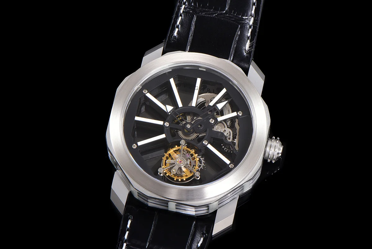 Octo Roma Watch with White Markers