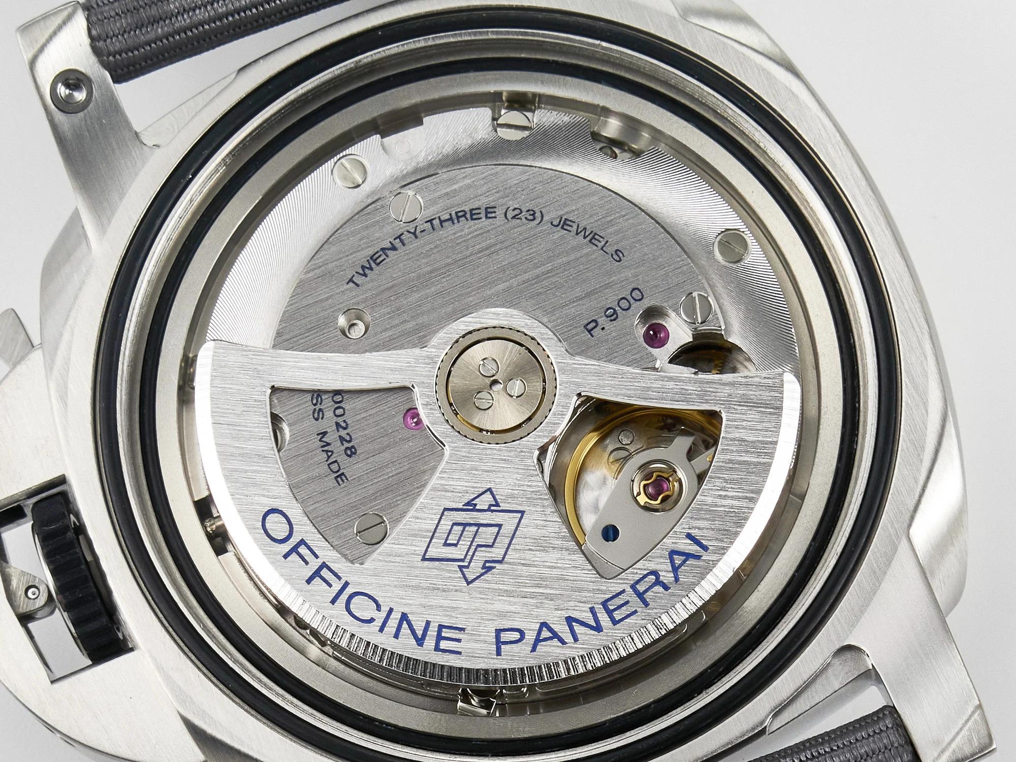 PAM1288 Y VSF 1:1 Best Edition Gray Dial on Gray Nylon Strap P900