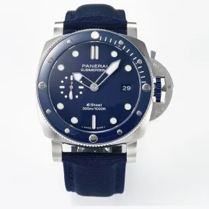 PAM1289 V TTF 1:1 Best Edition Blue Dial on Blue Nylon Strap P900
