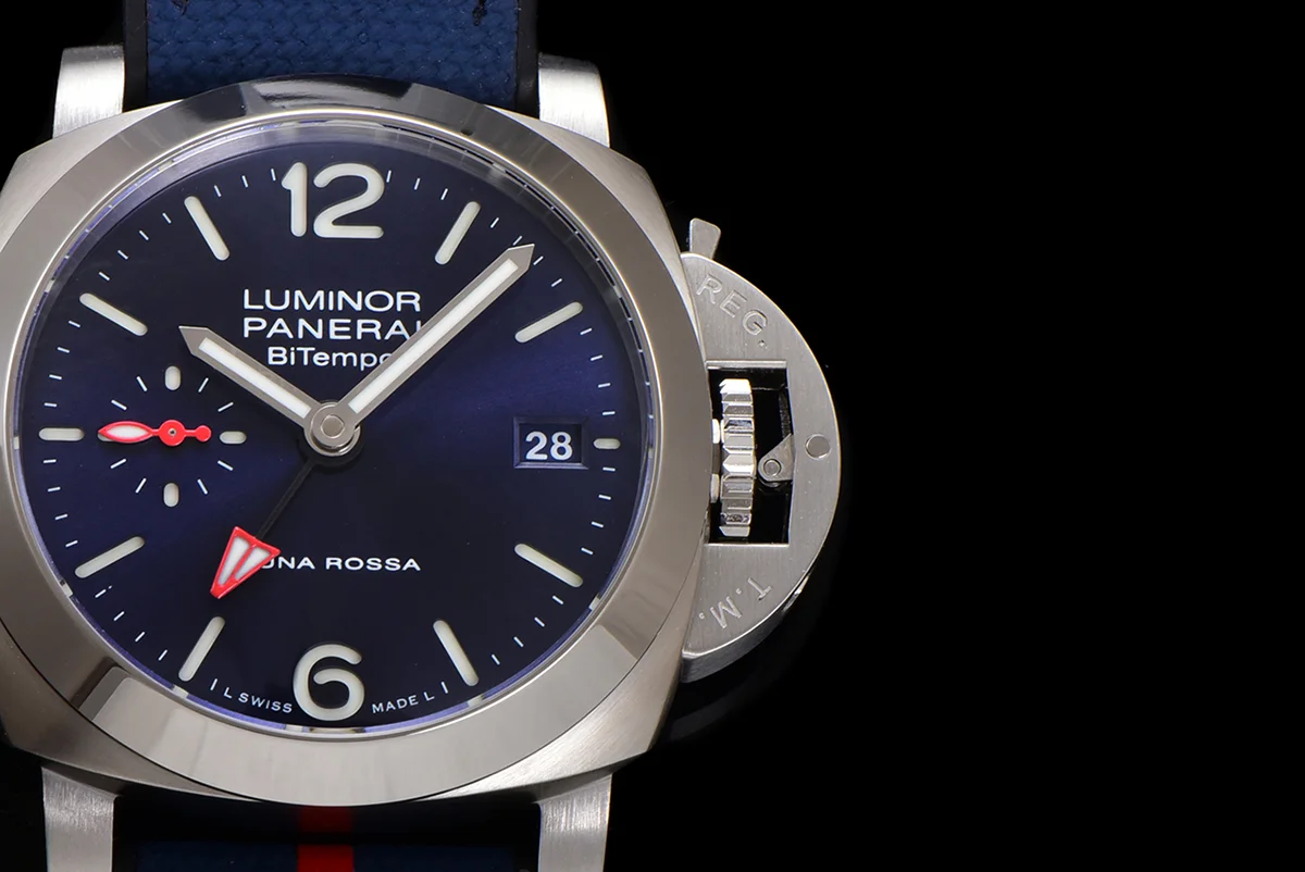 PAM1404 Luminor Quaranta BiTempo Luna Rossa 40mm