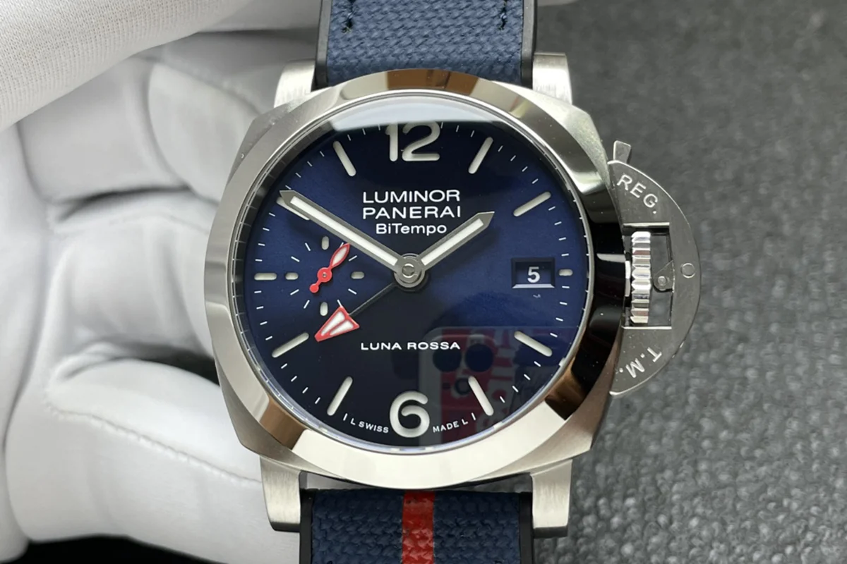 PAM1404 Luminor Quaranta BiTempo Luna Rossa 40mm