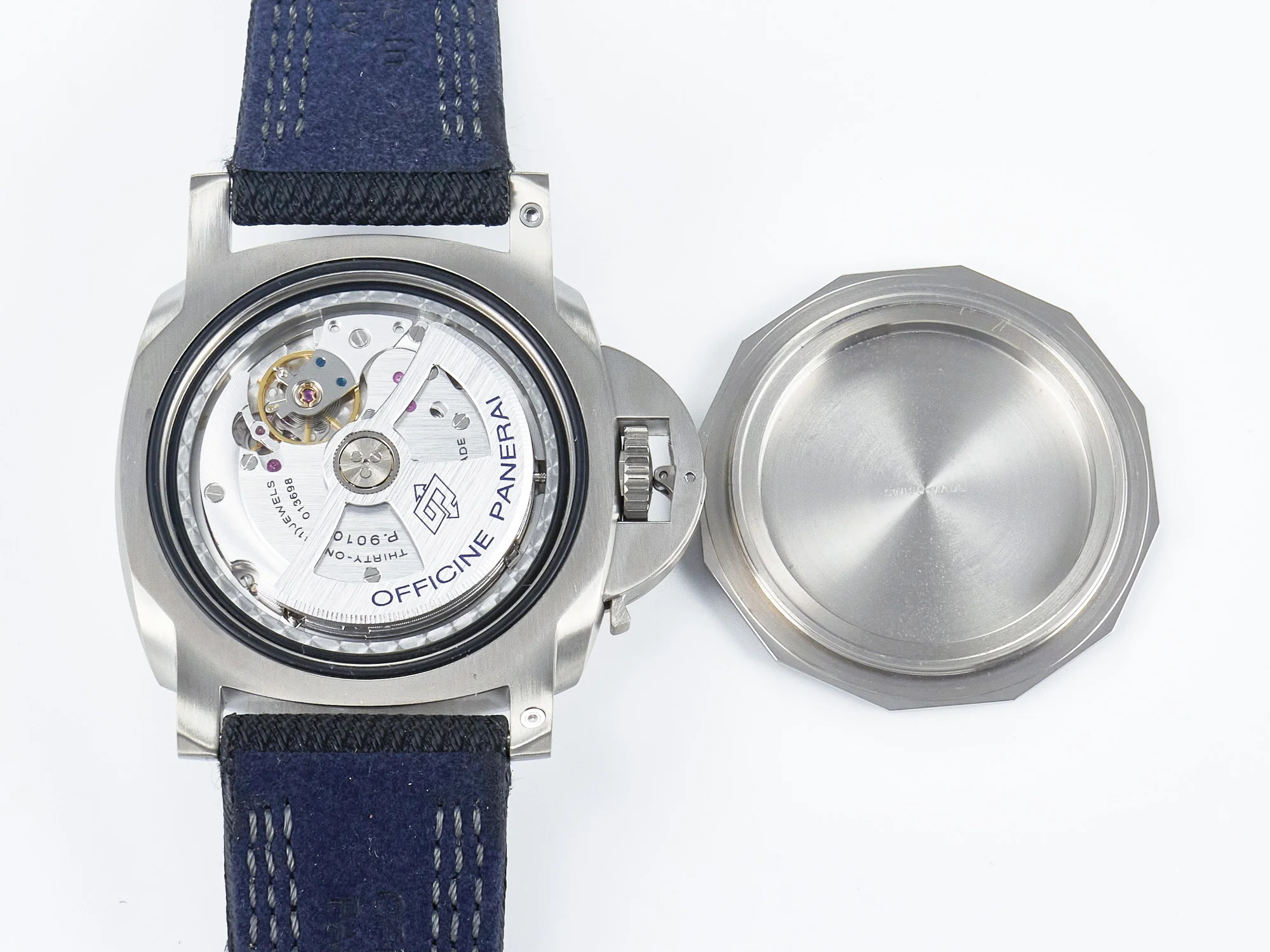 PAM984 Mike Horn Submersible VSF 1:1 Best Edition Black Dial on Black Nylon Strap P.9010 Clone