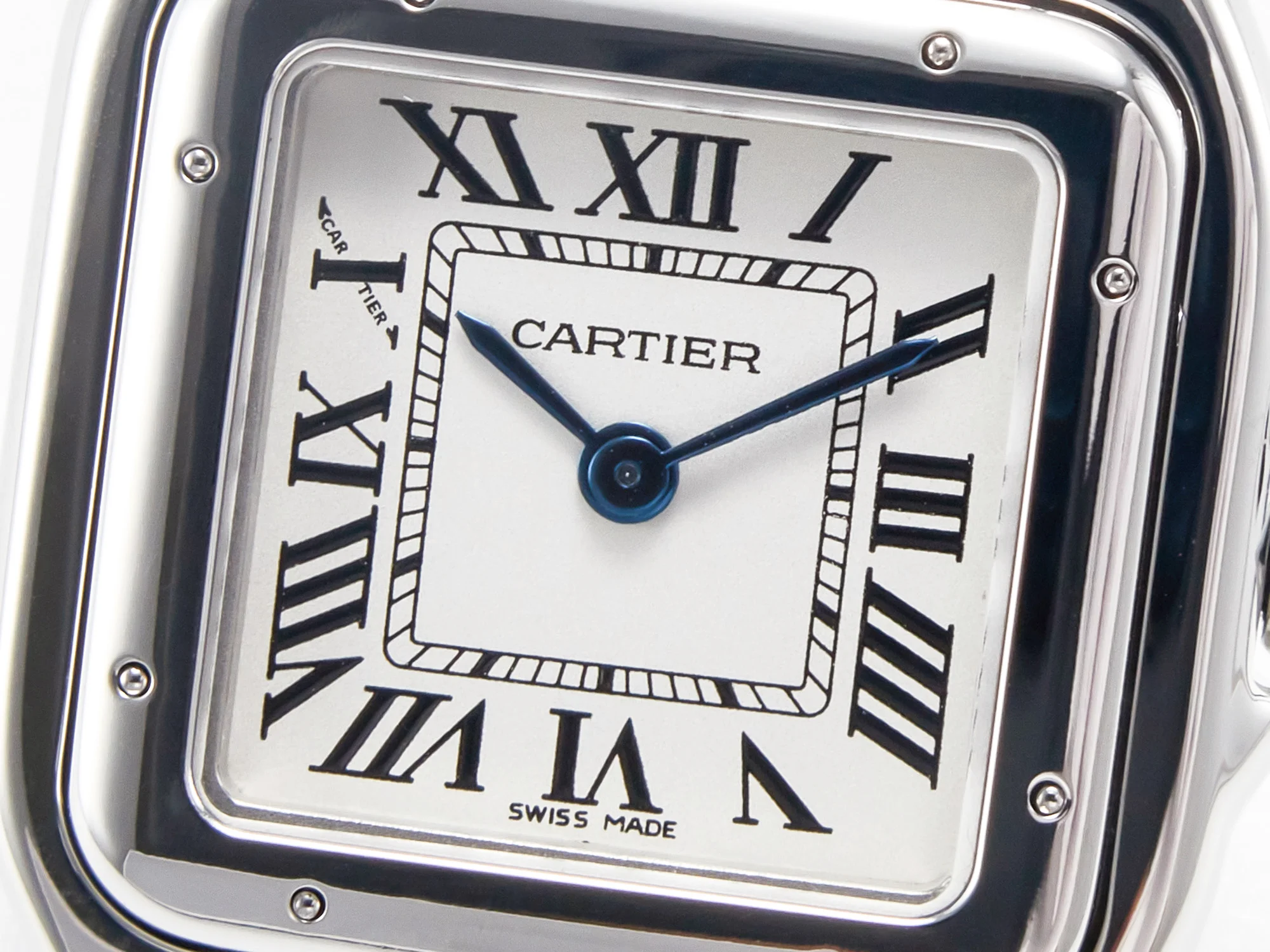Panthère Secrete De Ladies 27mm SS BVF 1:1 Best Edition White Dial on SS Bracelet Ronda Quartz