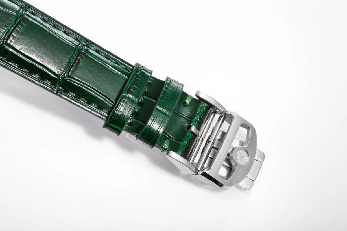 Portugieser Automatic 40 IW358310 Green Dial in Steel