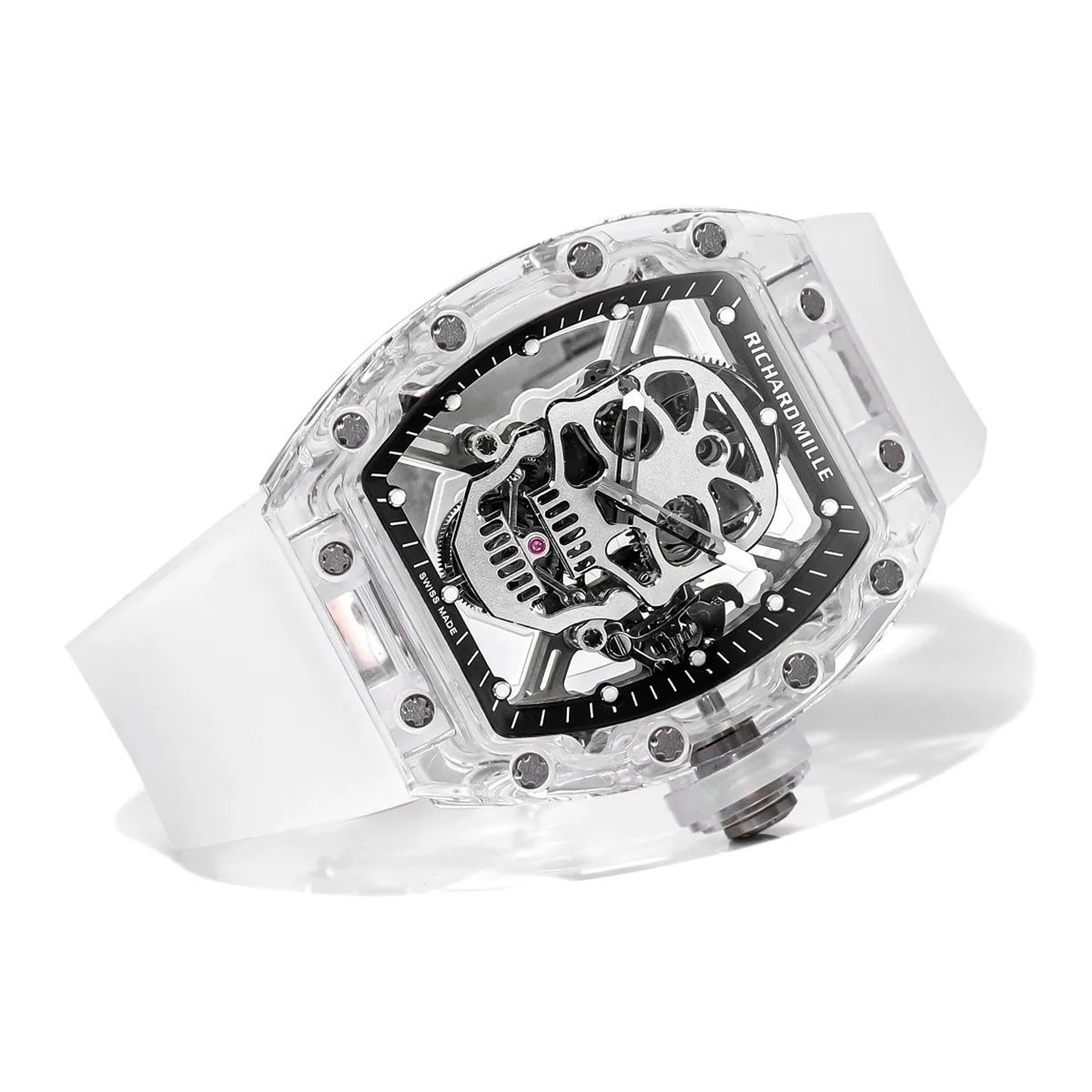 RM 027-01 Tourbillon Sapphire Skull