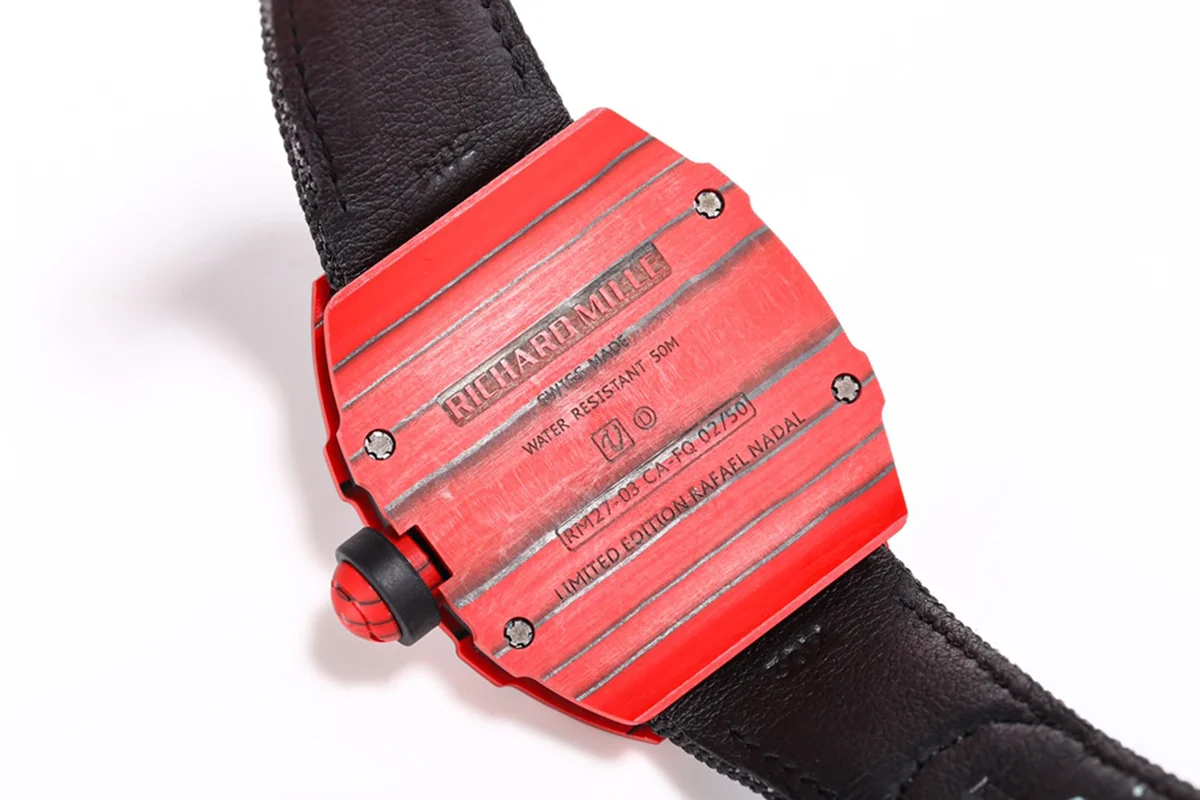 RM 027-03 Tourbillon Rafael Nadal Red TPT Quartz