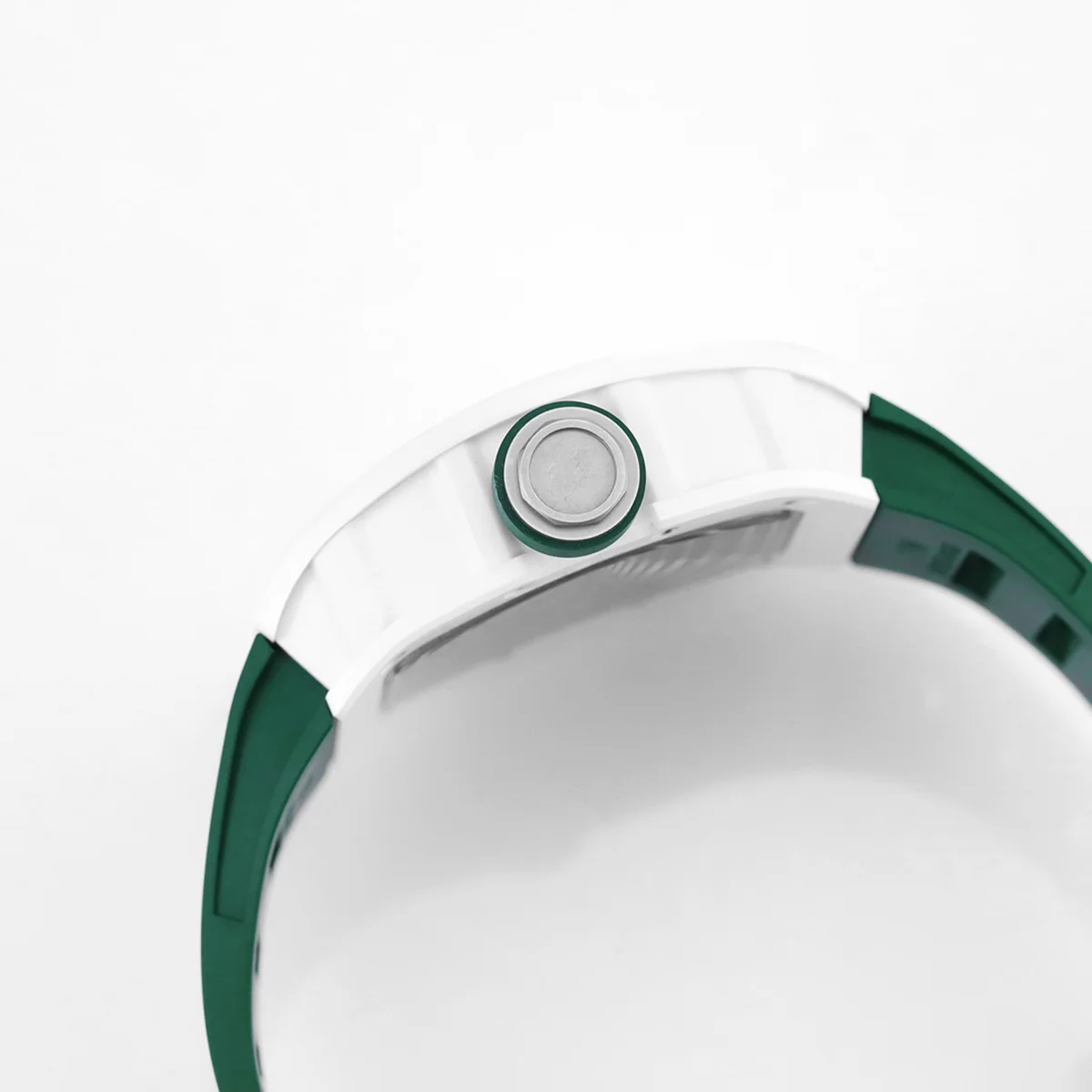 RM 055 White Bubba Watson White Ceramic on Green Rubber