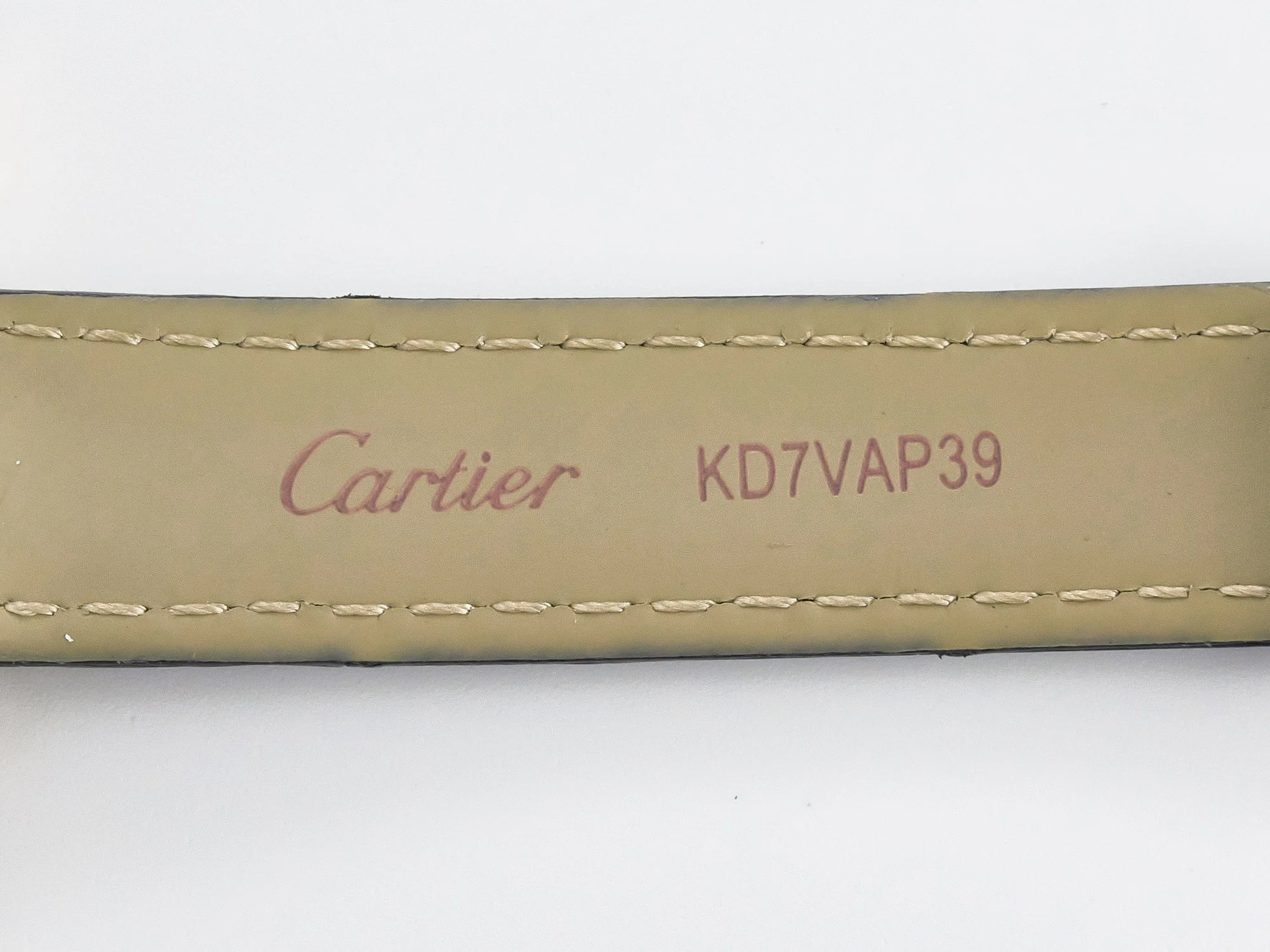 Ronde De Cartier 29mm RG DRF 1:1 Best Edition Sandblasted Silver-Plated White Dial on Black Leather Strap Ronda Quartz
