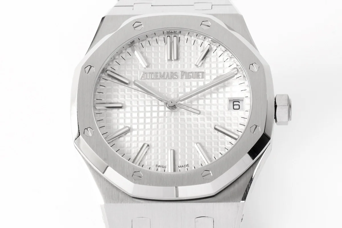 Royal Oak 15510 White Dial “50th Anniversary”
